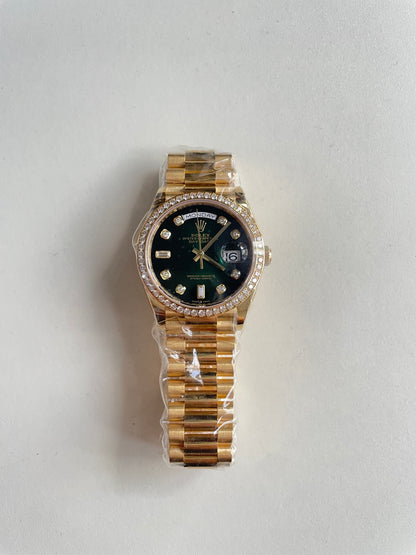 Rolex Day-Date 36 128348RBR G GREEN OMBRE  m128348rbr-0035 2025