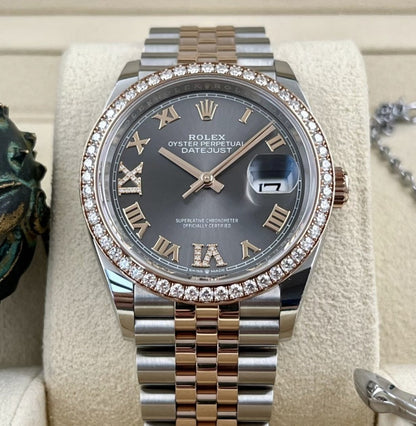 Rolex Datejust 36 126281RBR VIIX Grey Roman jub 2025