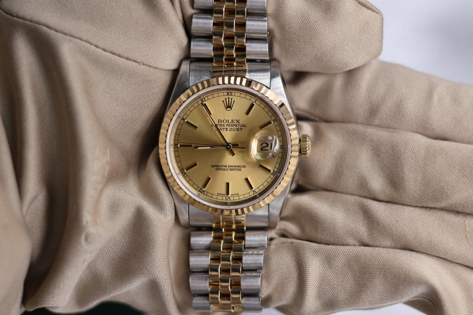 Datejust 36 16233 Champ
