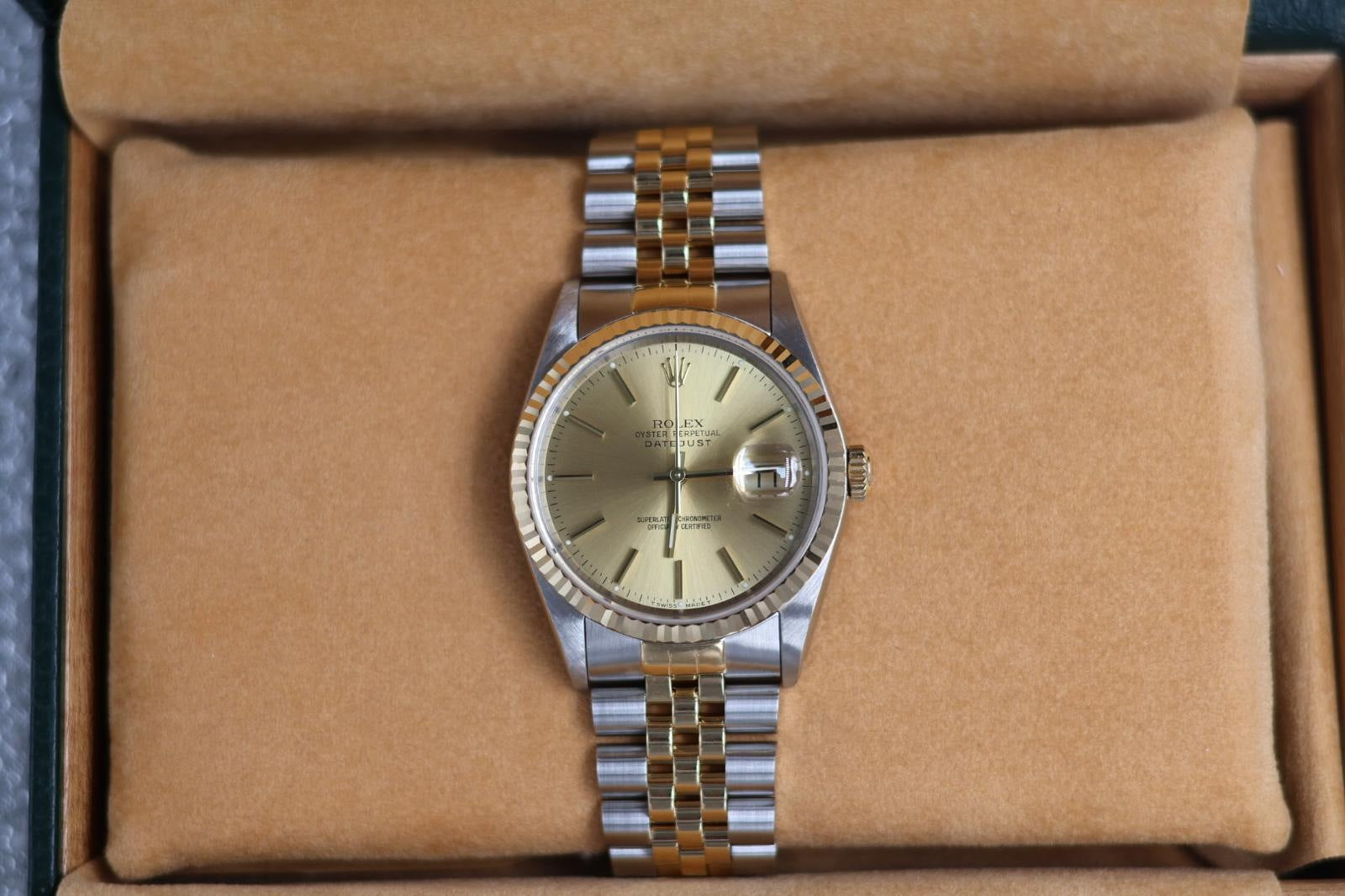 Datejust 36 16233 Champ