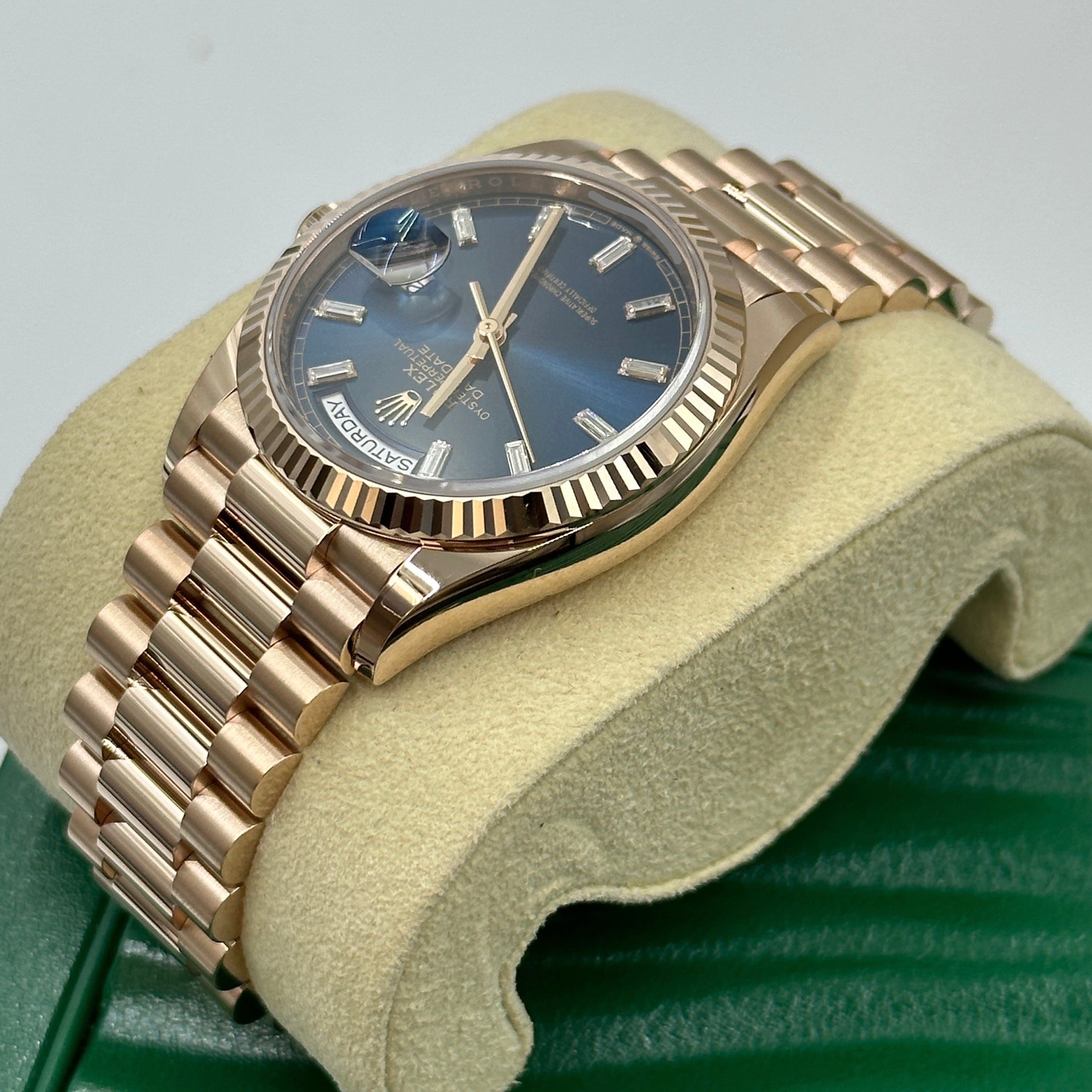 Rolex Day-Date 36 36mm 128235A Blue 2024