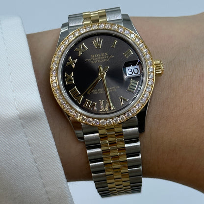 Rolex Datejust 31 278383RBR Grey VI Roman Jubilee 2025