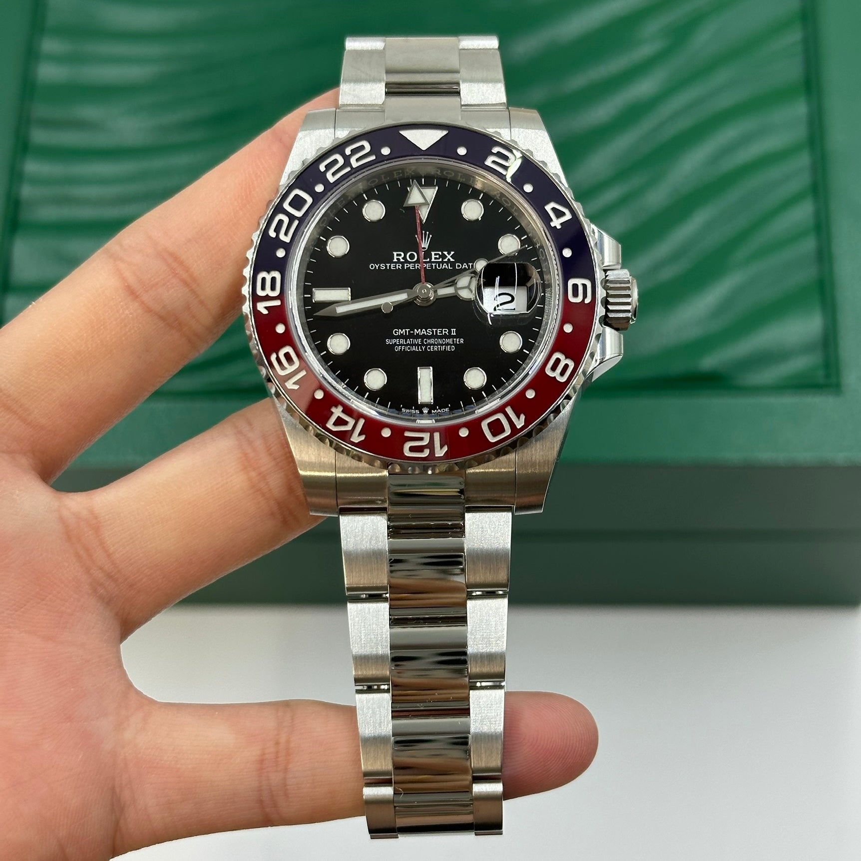 Rolex GMT-Master II 40mm 126710Blro Oyster 2025