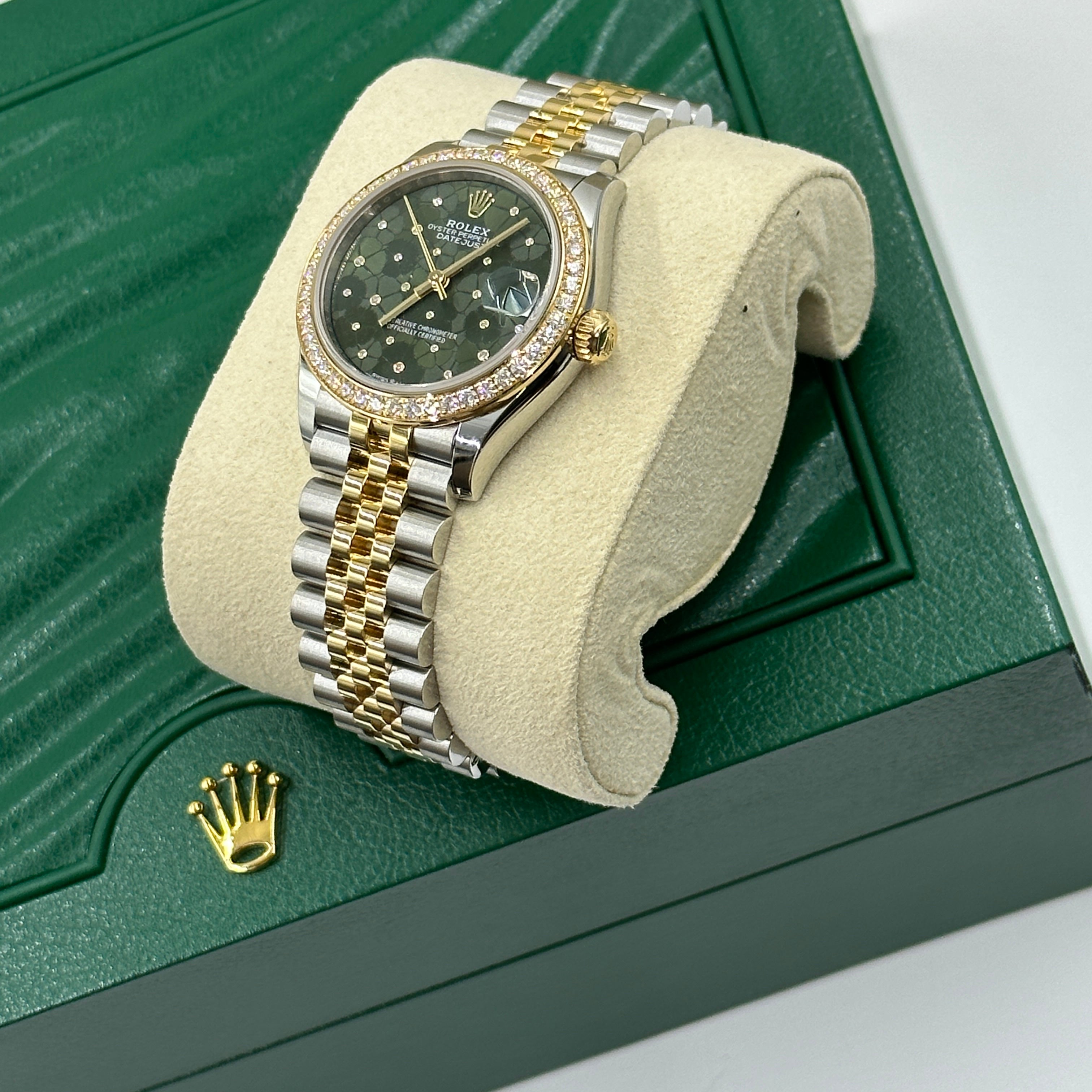 Rolex Datejust 31 278383RBR Green Flower Jubilee 2023