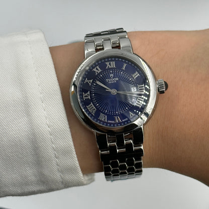 Tudor Clair de Rose 30mm 35500-0009 Blue Roman 2024