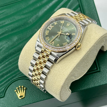 Rolex Datejust 36 126283RBR Green VIIX Jubilee 2024