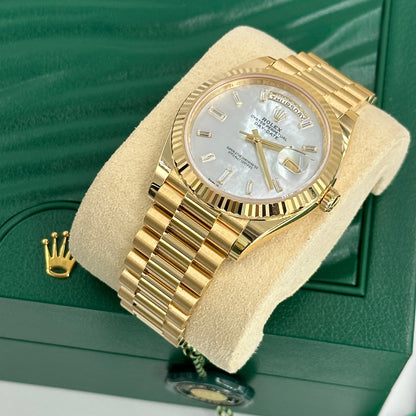 Rolex Day-Date 40 40mm 228238 Silver Index 2023