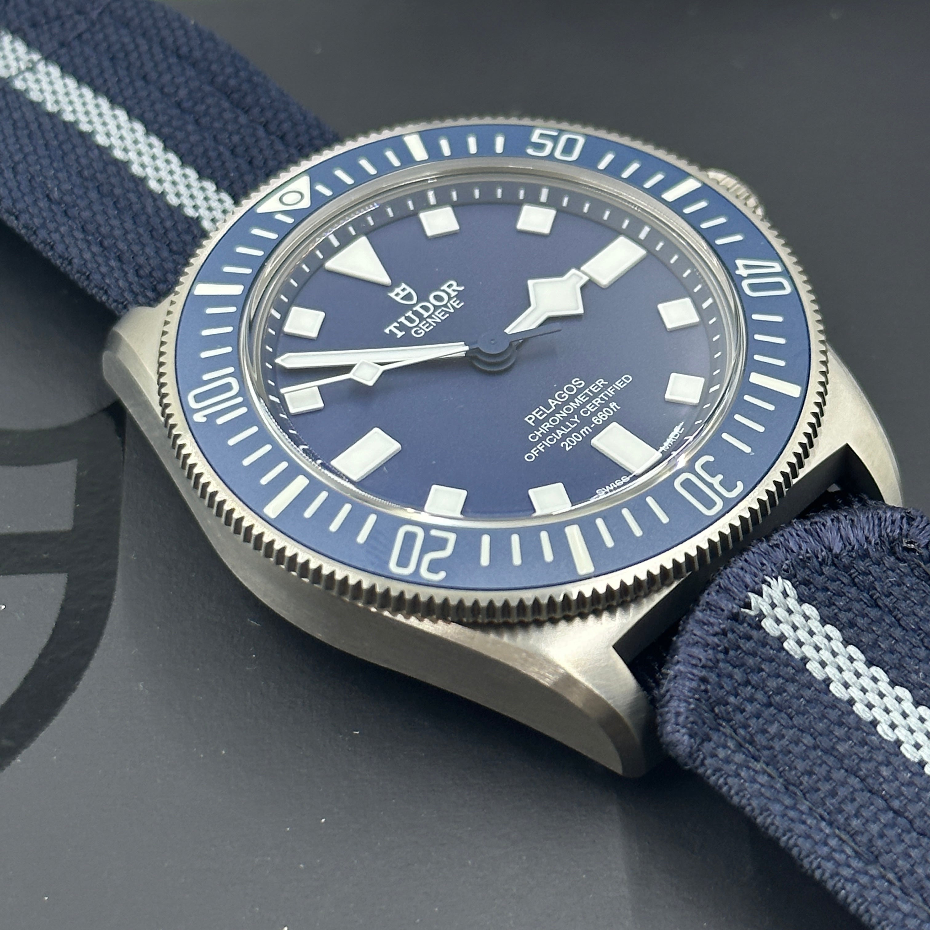 Tudor Pelagos FXD 42mm 25707B/24 Blue Fabric 2024