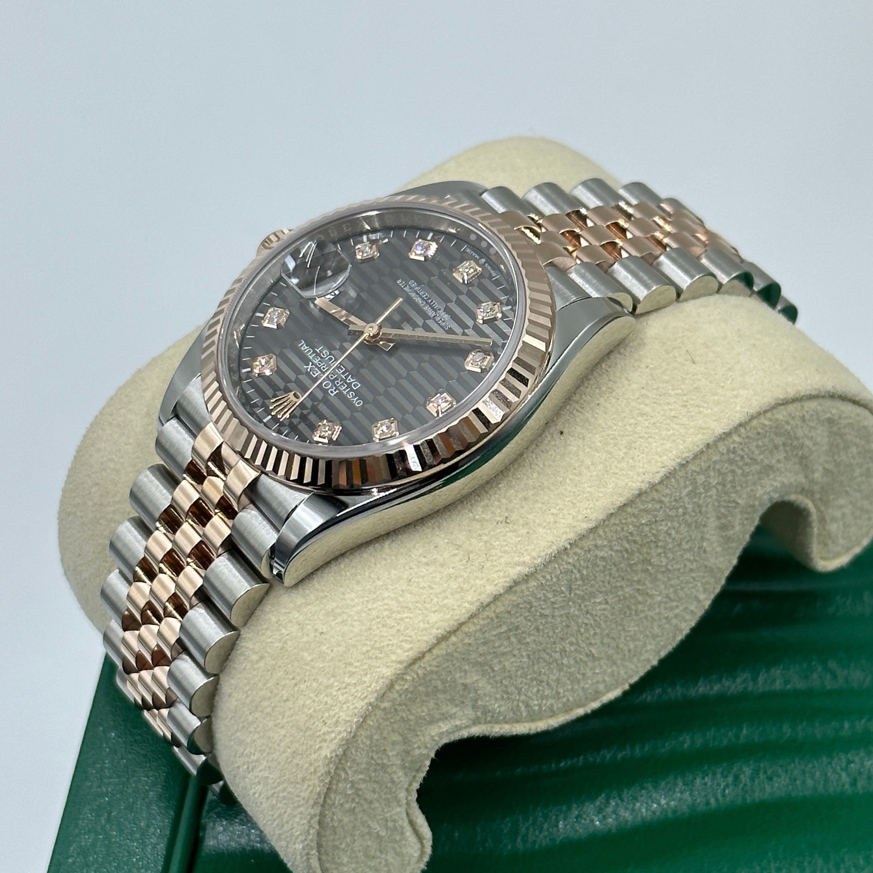 Rolex Datejust 36 126231G Grey Fluted Jubilee 2024