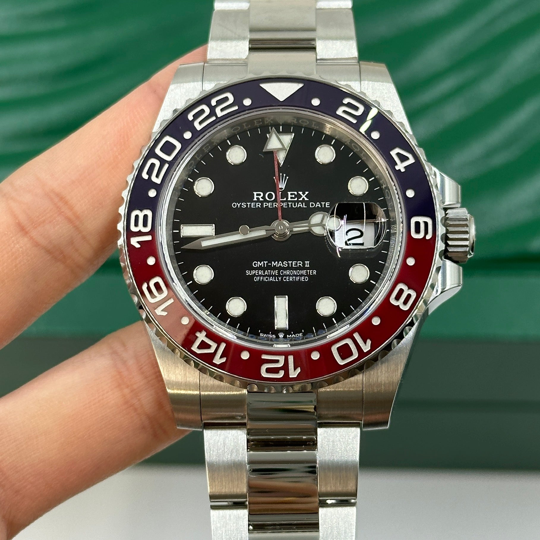 Rolex GMT-Master II 40mm 126710Blro Oyster 2025