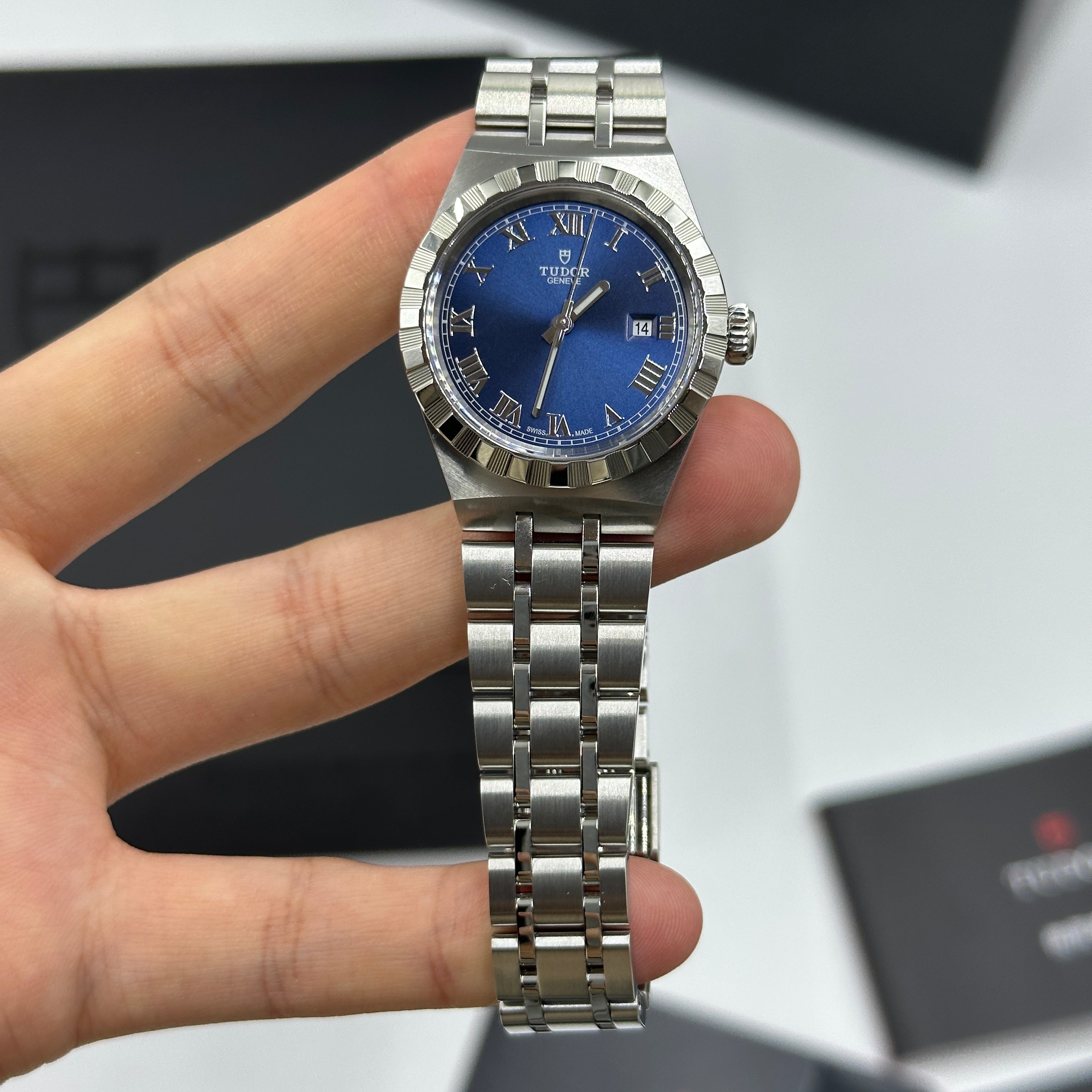 Tudor Tudor Royal 28mm 28300-0006 Blue Roman Steel 2024