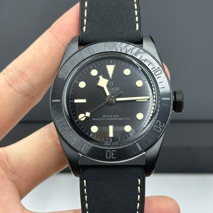 Tudor Black Bay Ceramic 41mm 79210Cnu-0001 Black Leather 2023