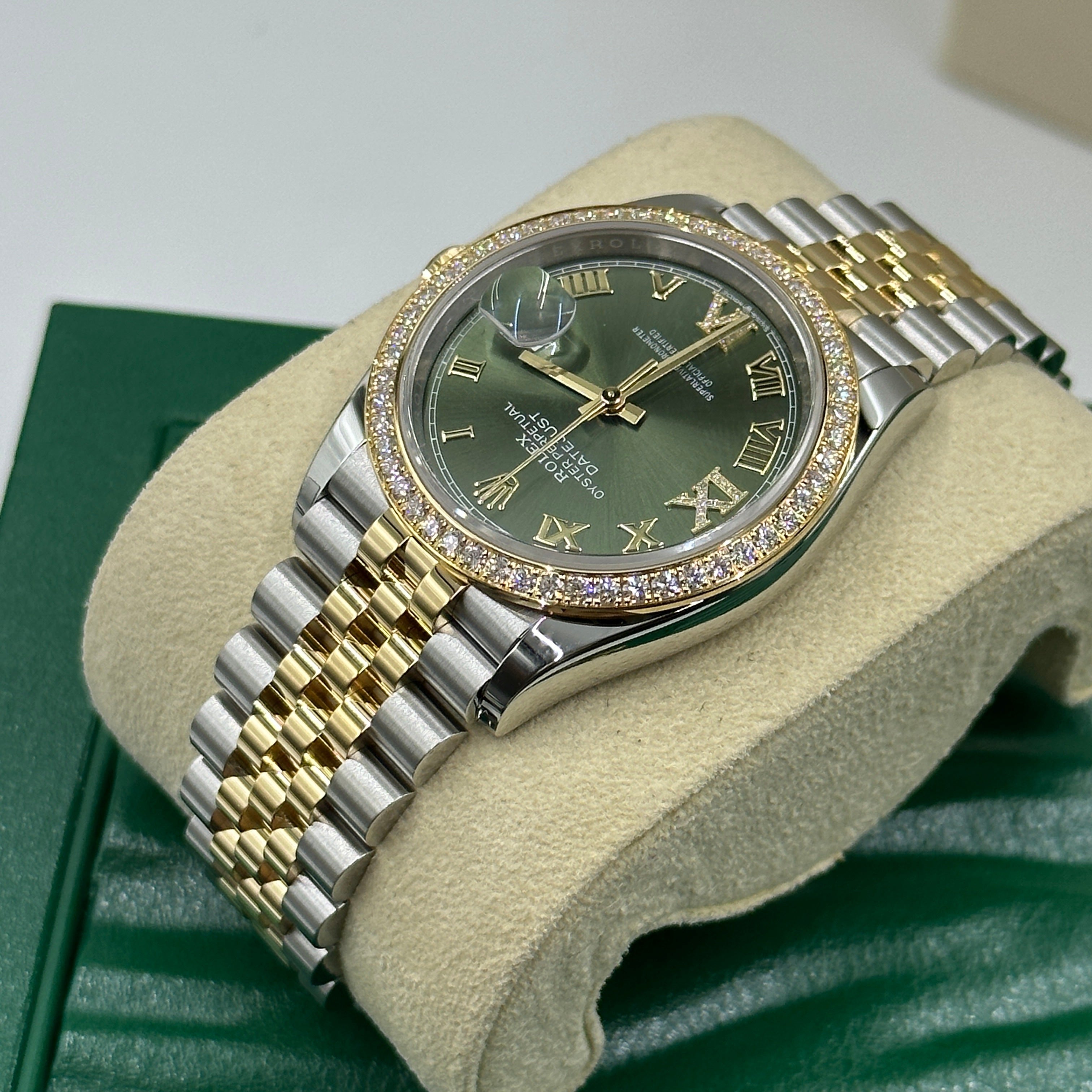 Rolex Datejust 36 126283RBR Green VIIX Jubilee 2024