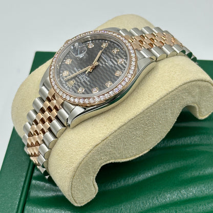 Rolex Datejust 36 126281RBR G Grey Fluted Jubilee 2024