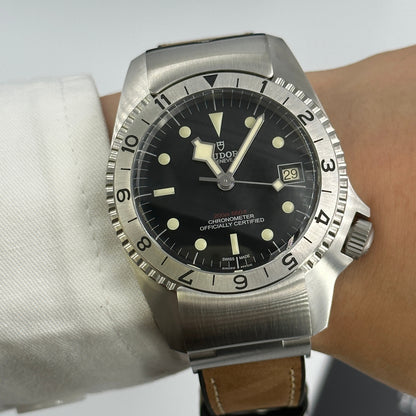 Tudor Black Bay P01 42mm 70150-0001 Black Leather 2024