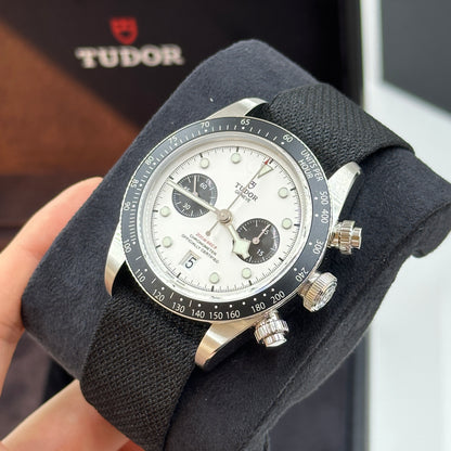 Tudor Black Bay Chrono 41mm 79360N-0008 White Woven 2024