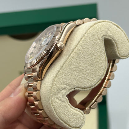 Rolex Day-Date 36 36mm 128235A Pave 2025