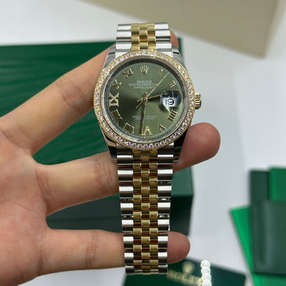 Rolex Datejust 36 126283RBR Green VIIX Jubilee 2024