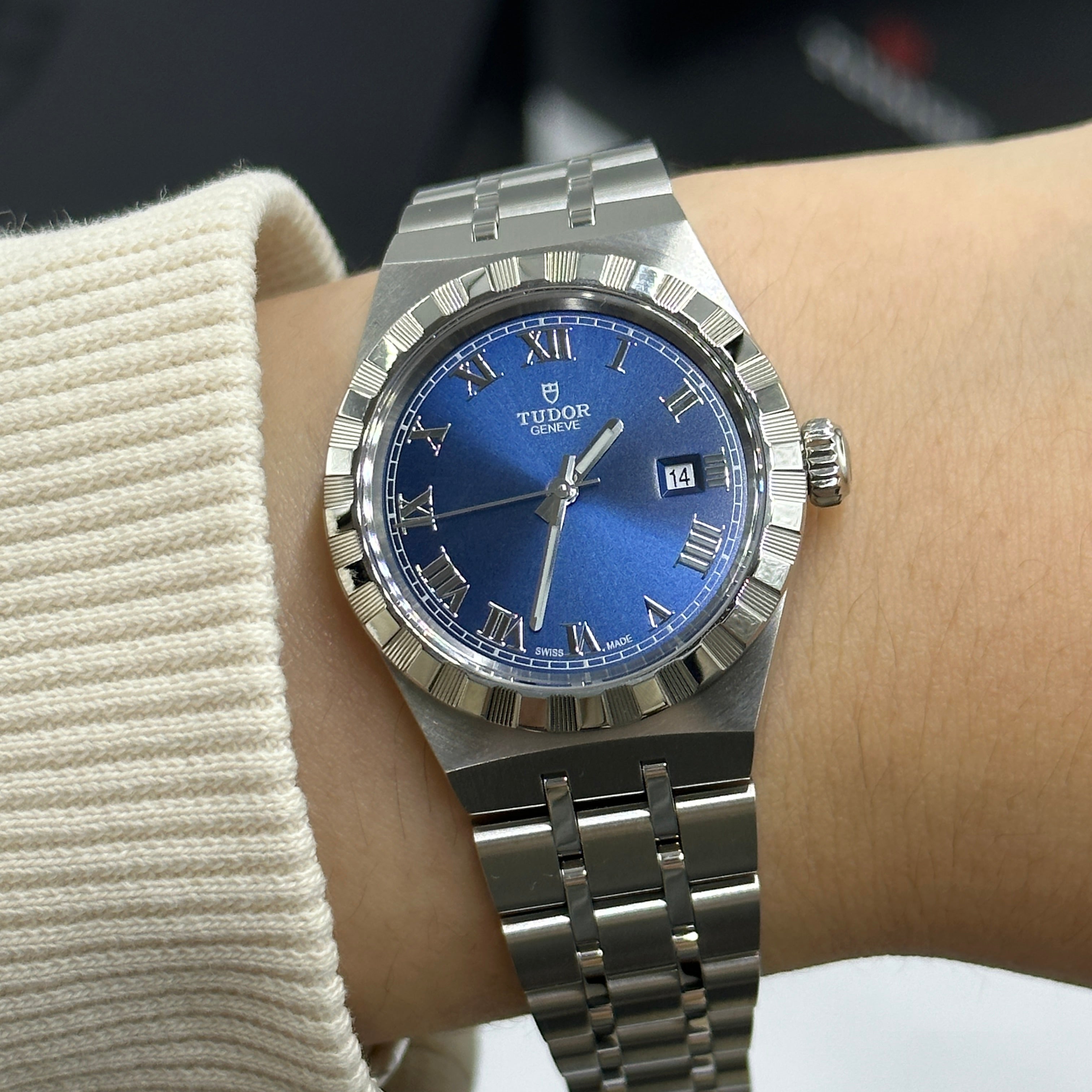 Tudor Tudor Royal 28mm 28300-0006 Blue Roman Steel 2024
