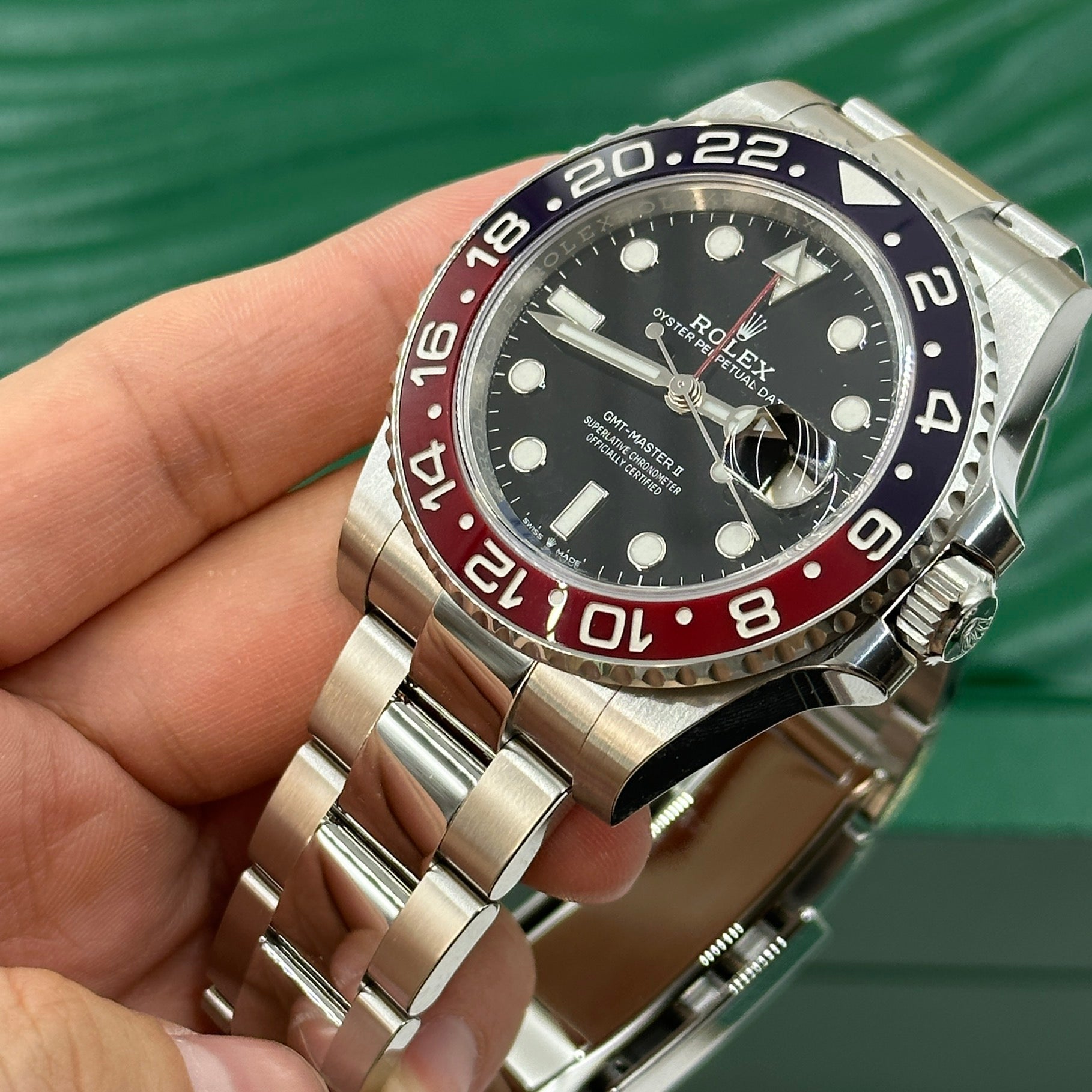 Rolex GMT-Master II 40mm 126710Blro Oyster 2025