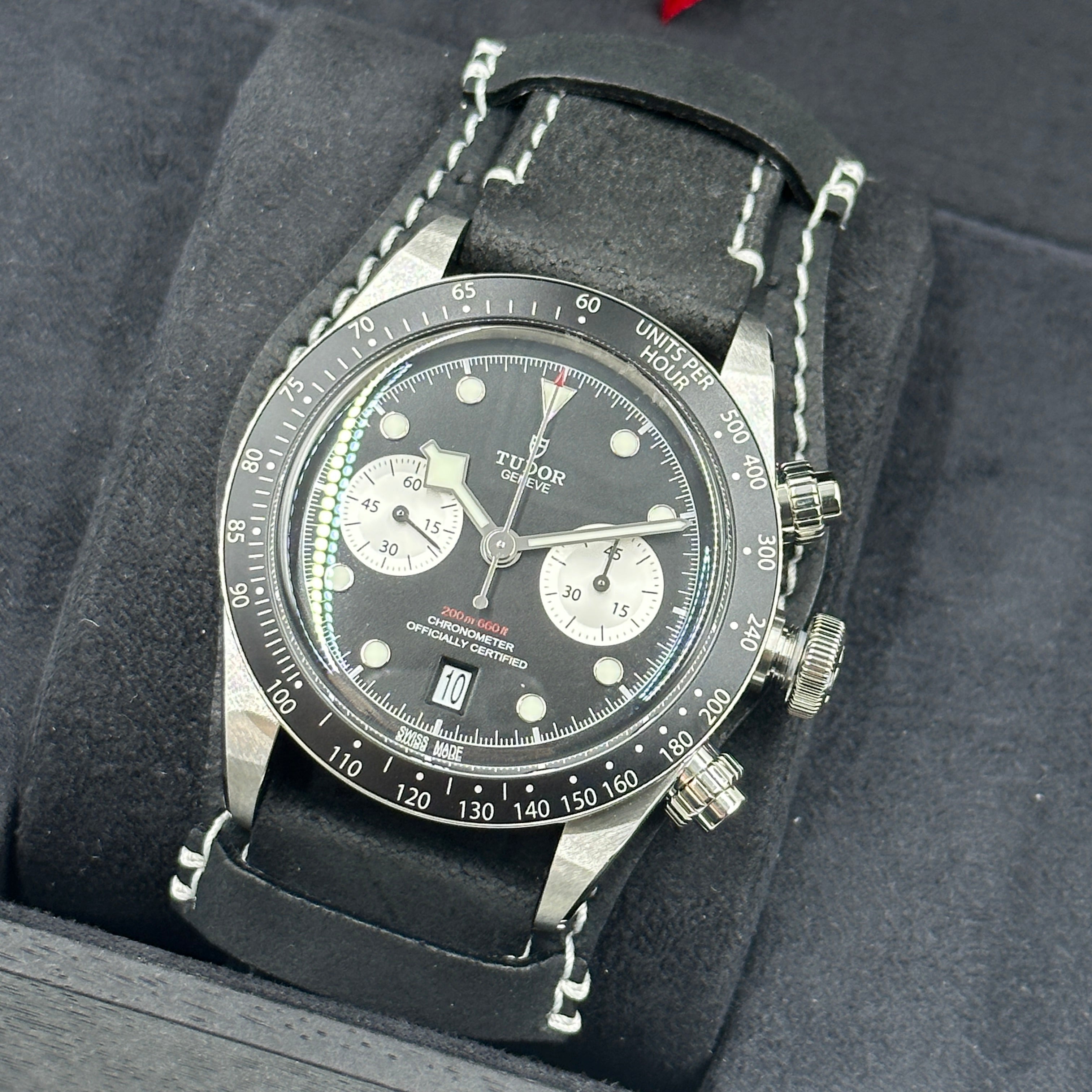 Tudor Black Bay Chrono 41mm 79360N-0005 Black Strap 2024
