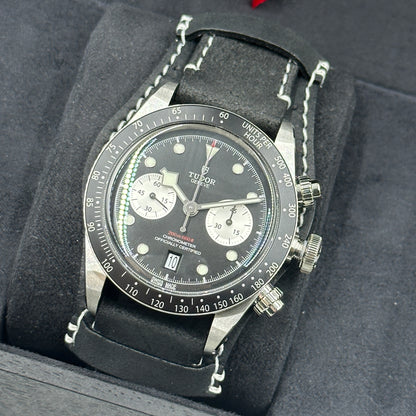 Tudor Black Bay Chrono 41mm 79360N-0005 Black Strap 2024
