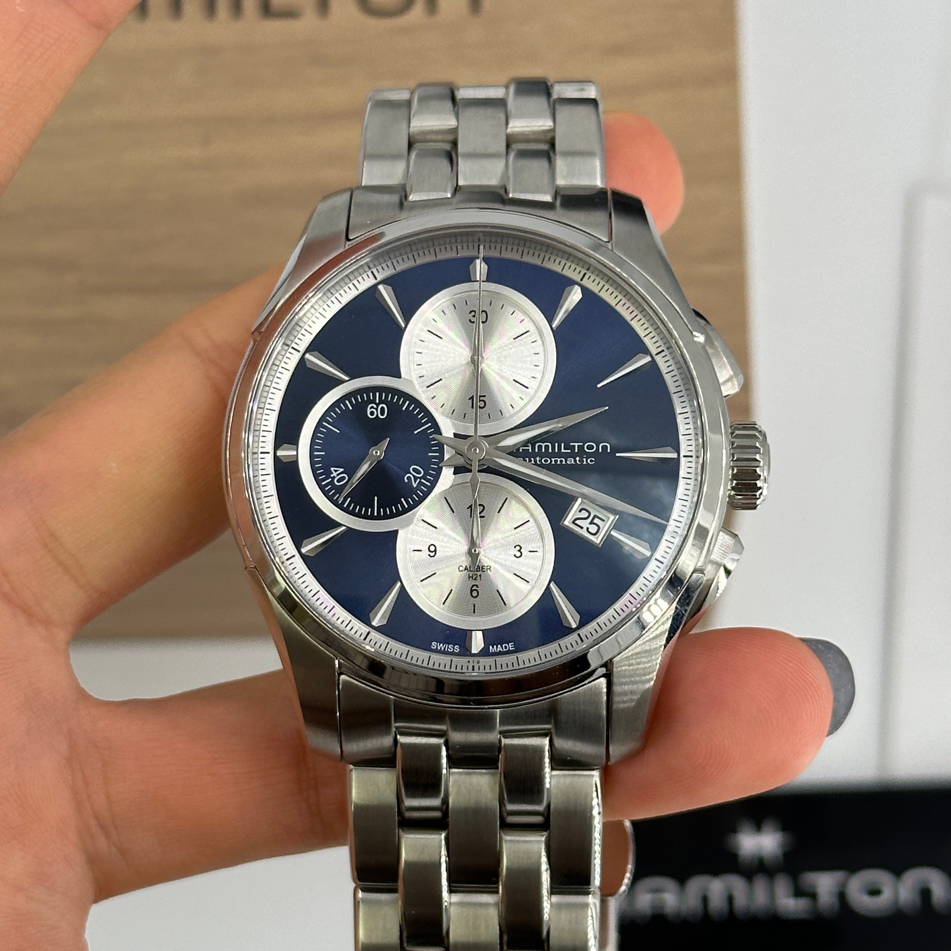 Hamilton Jazzmaster Auto Chrono 42mm H32596141 2024