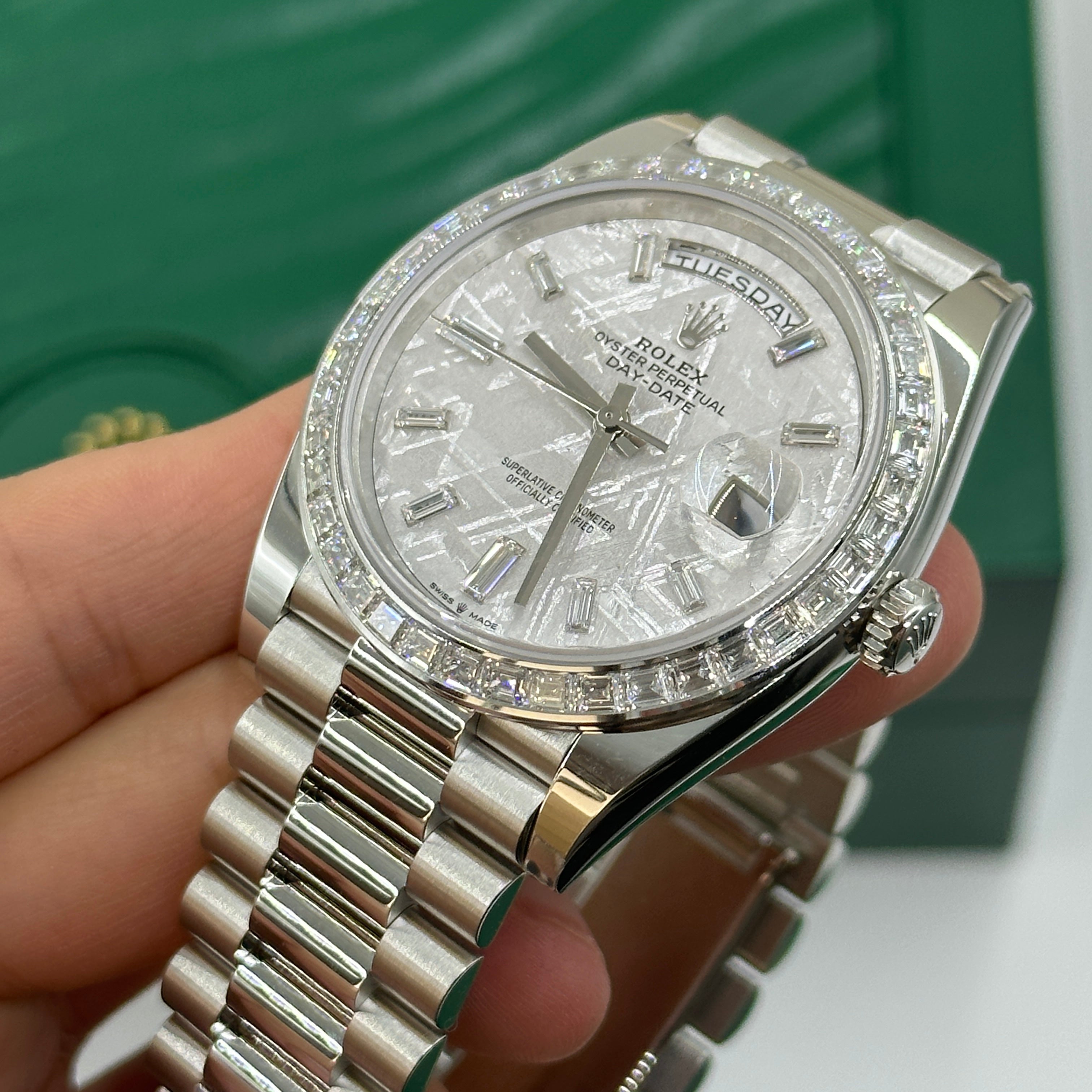 Rolex Day-Date 40 40mm 228396Tbr Meteorite 2022