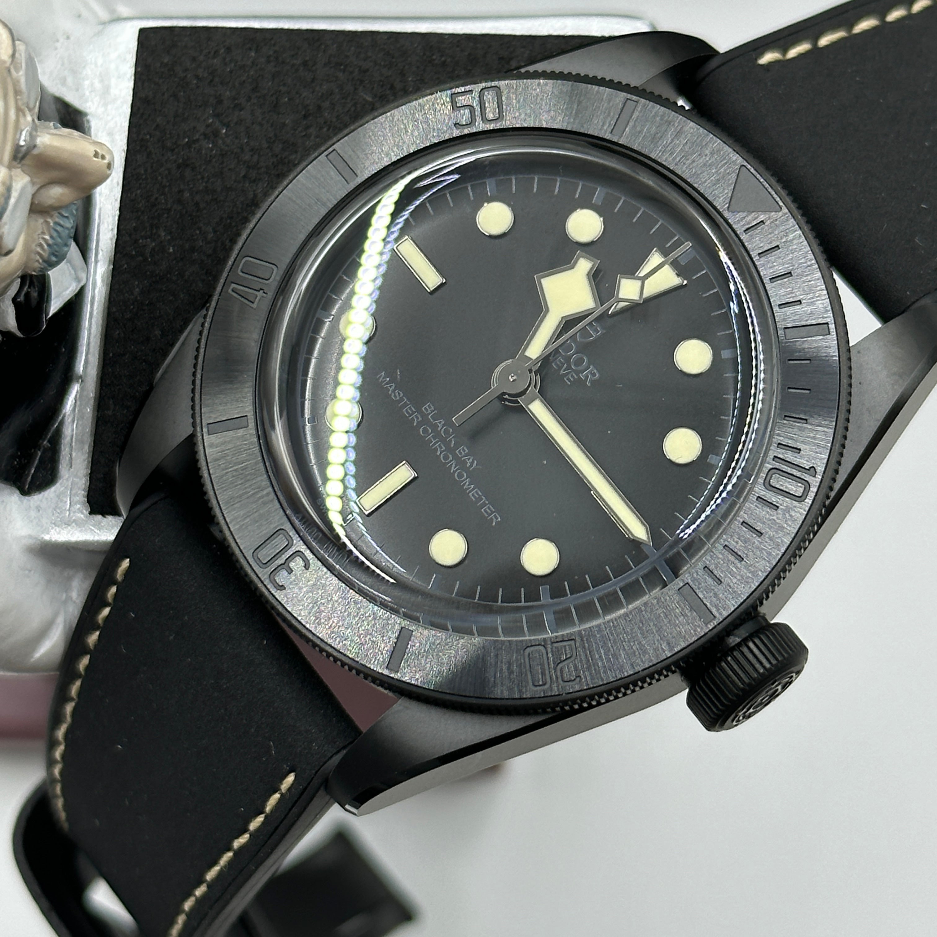 Tudor Black Bay Ceramic 41mm 79210Cnu-0001 Black Leather 2023