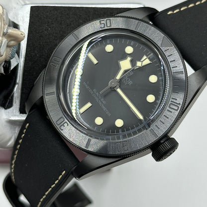 Tudor Black Bay Ceramic 41mm 79210Cnu-0001 Black Leather 2023