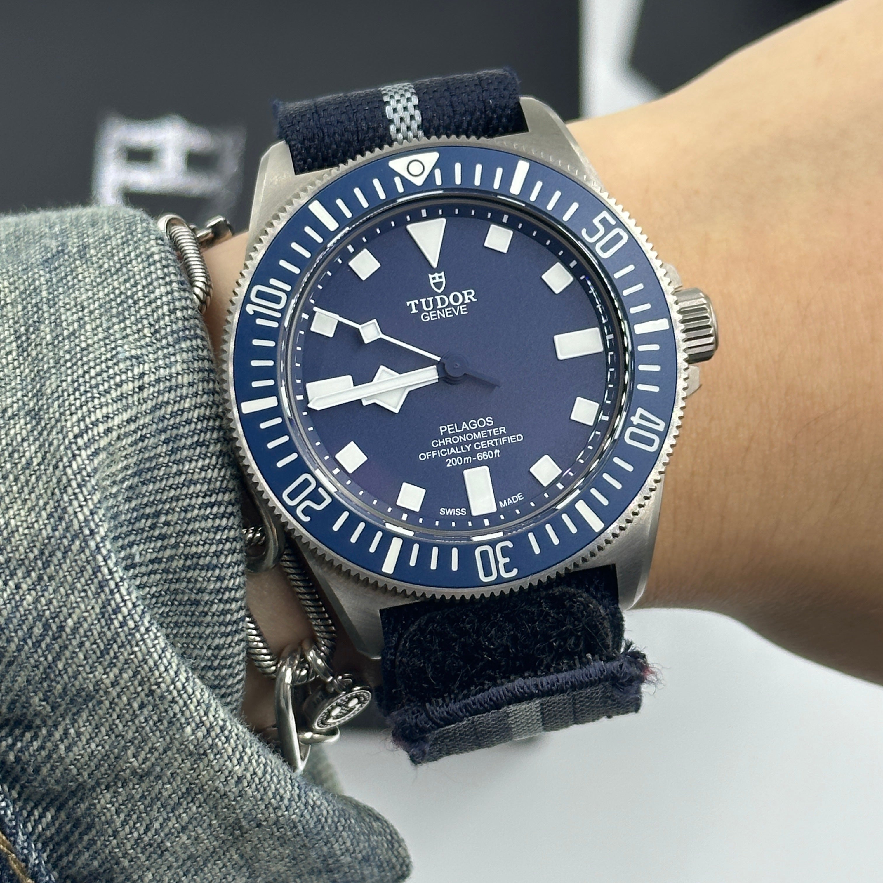 Tudor Pelagos FXD 42mm 25707B/23-0001 Blue Fabric 2024
