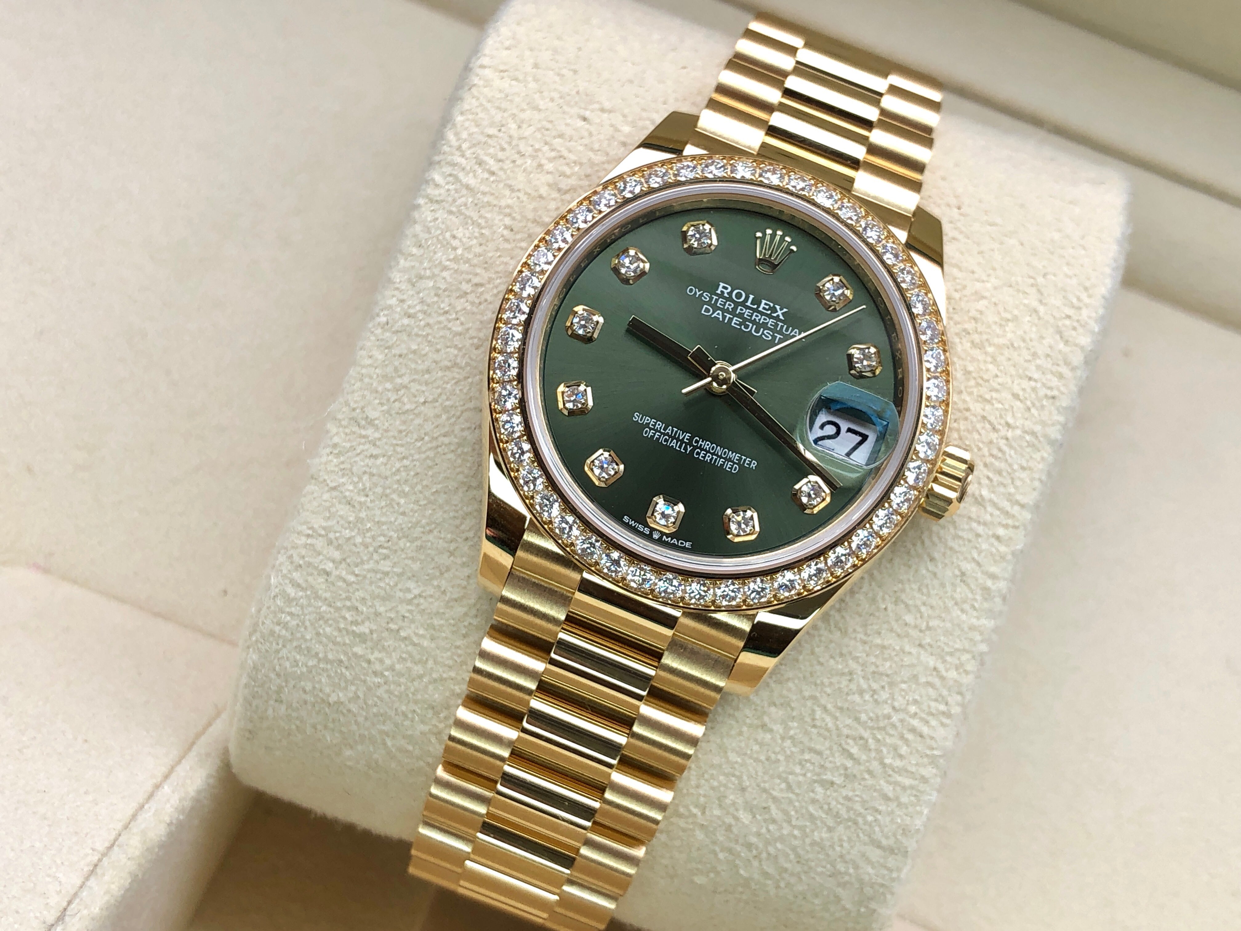 Rolex Datejust 31 278288RBR Diamonds Green m278288rbr-0007 2025
