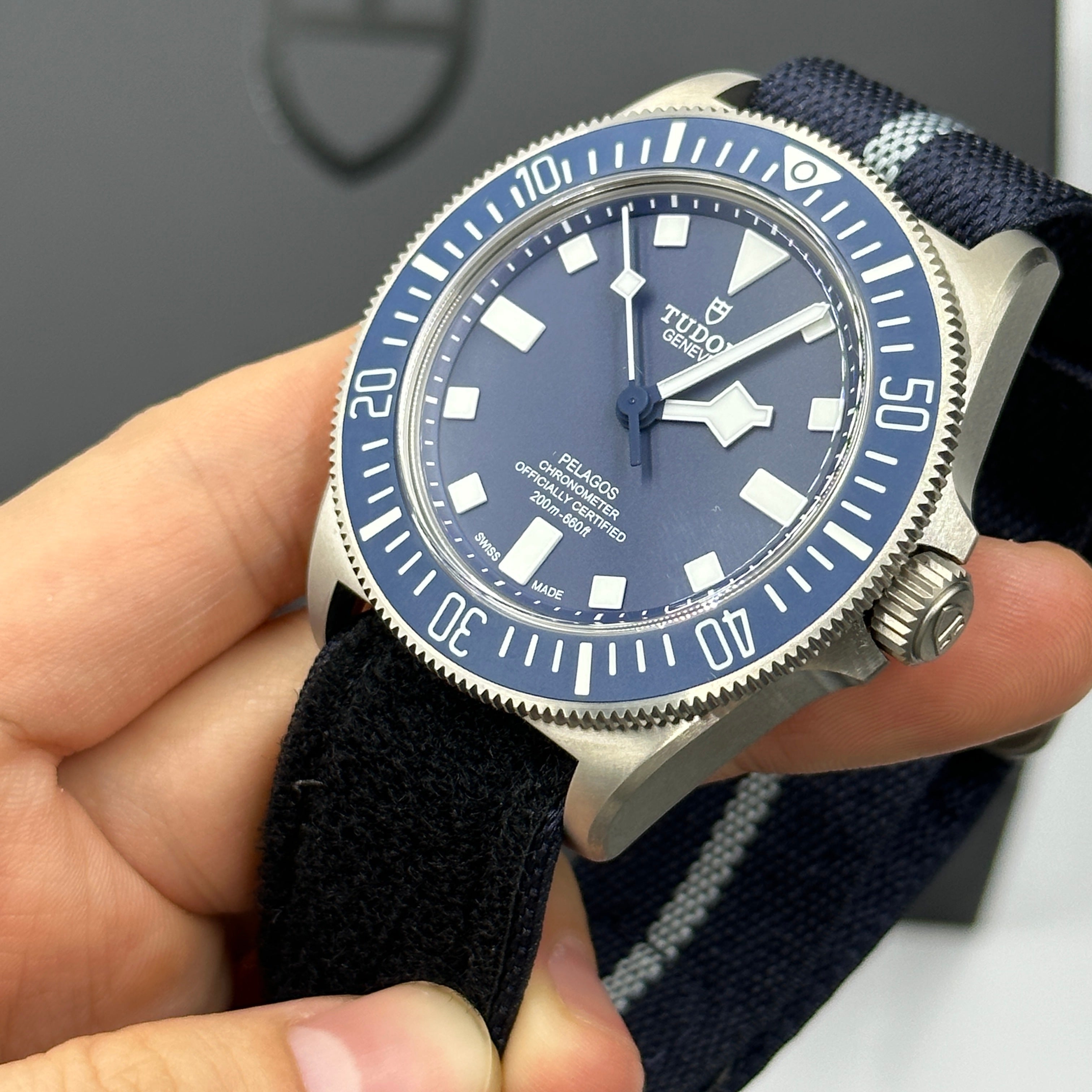 Tudor Pelagos FXD 42mm 25707B/23-0001 Blue Fabric 2024