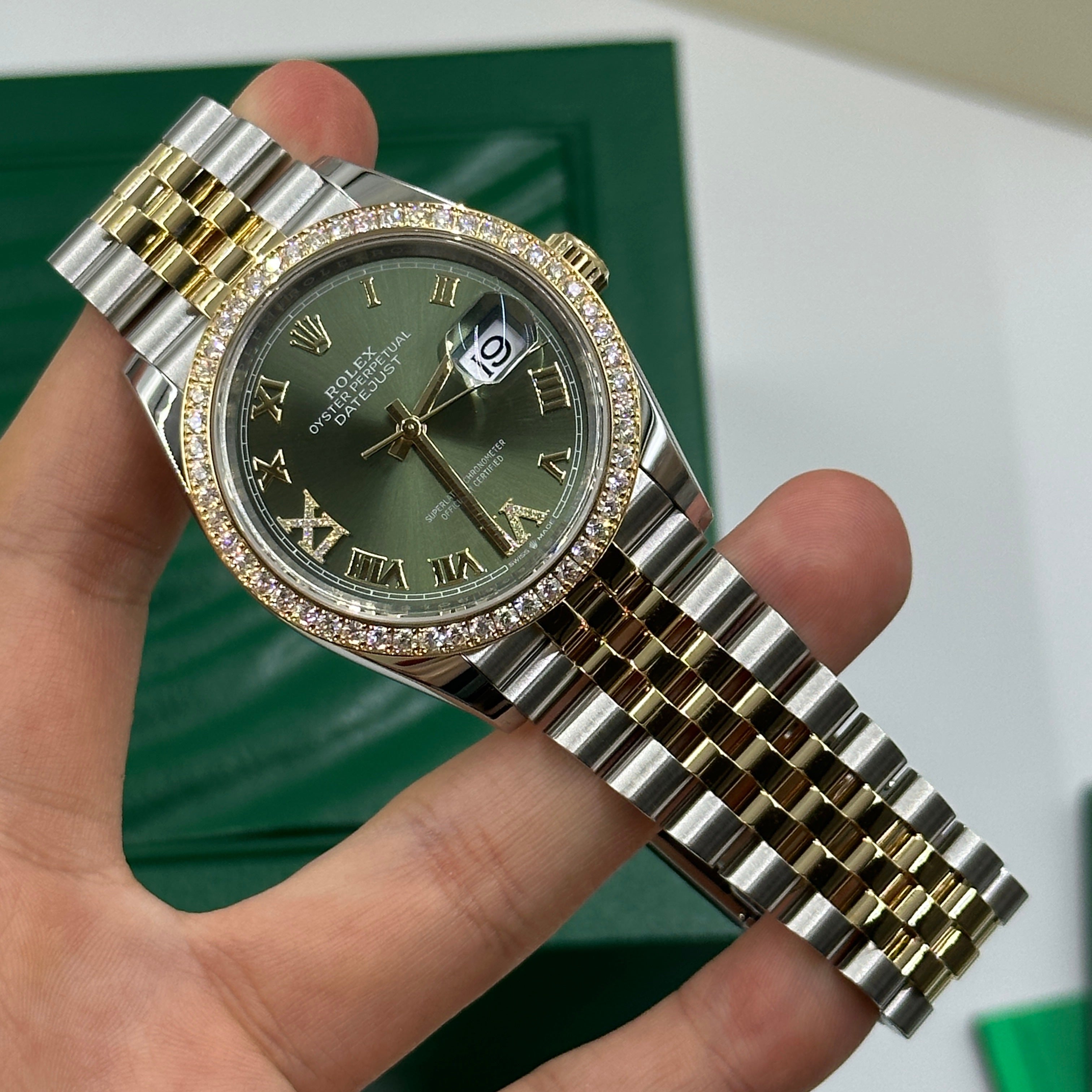 Rolex Datejust 36 126283RBR Green VIIX Jubilee 2024