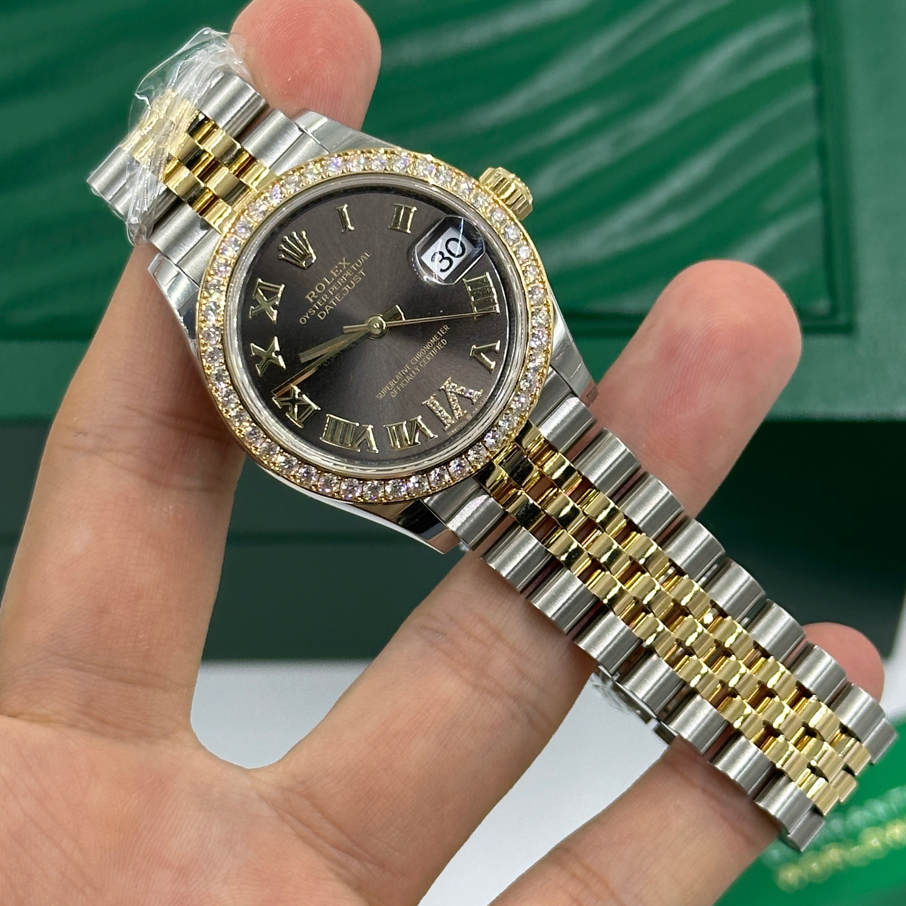 Rolex Datejust 31 278383RBR Grey VI Roman Jubilee 2025