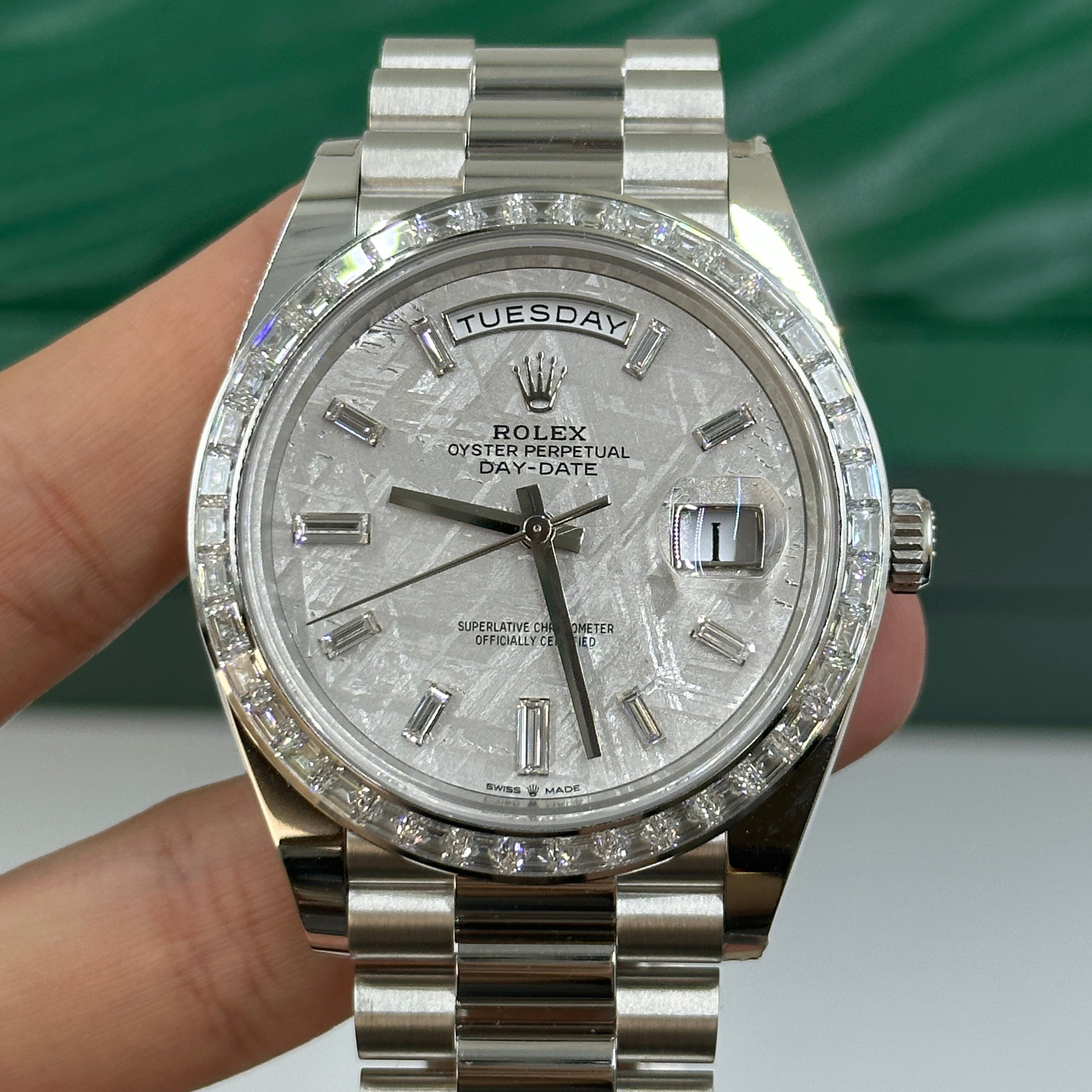 Rolex Day-Date 40 40mm 228396Tbr Meteorite 2022