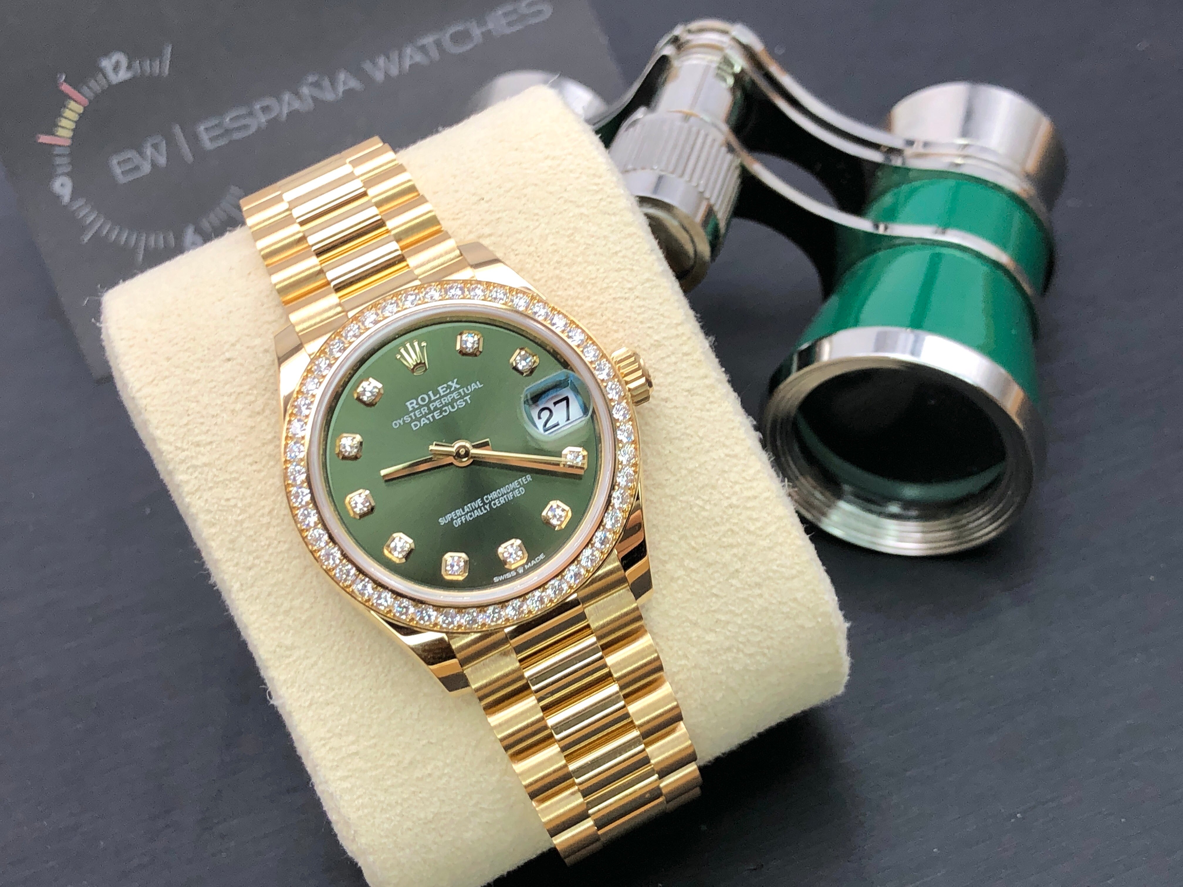 Rolex Datejust 31 278288RBR Diamonds Green m278288rbr-0007 2025