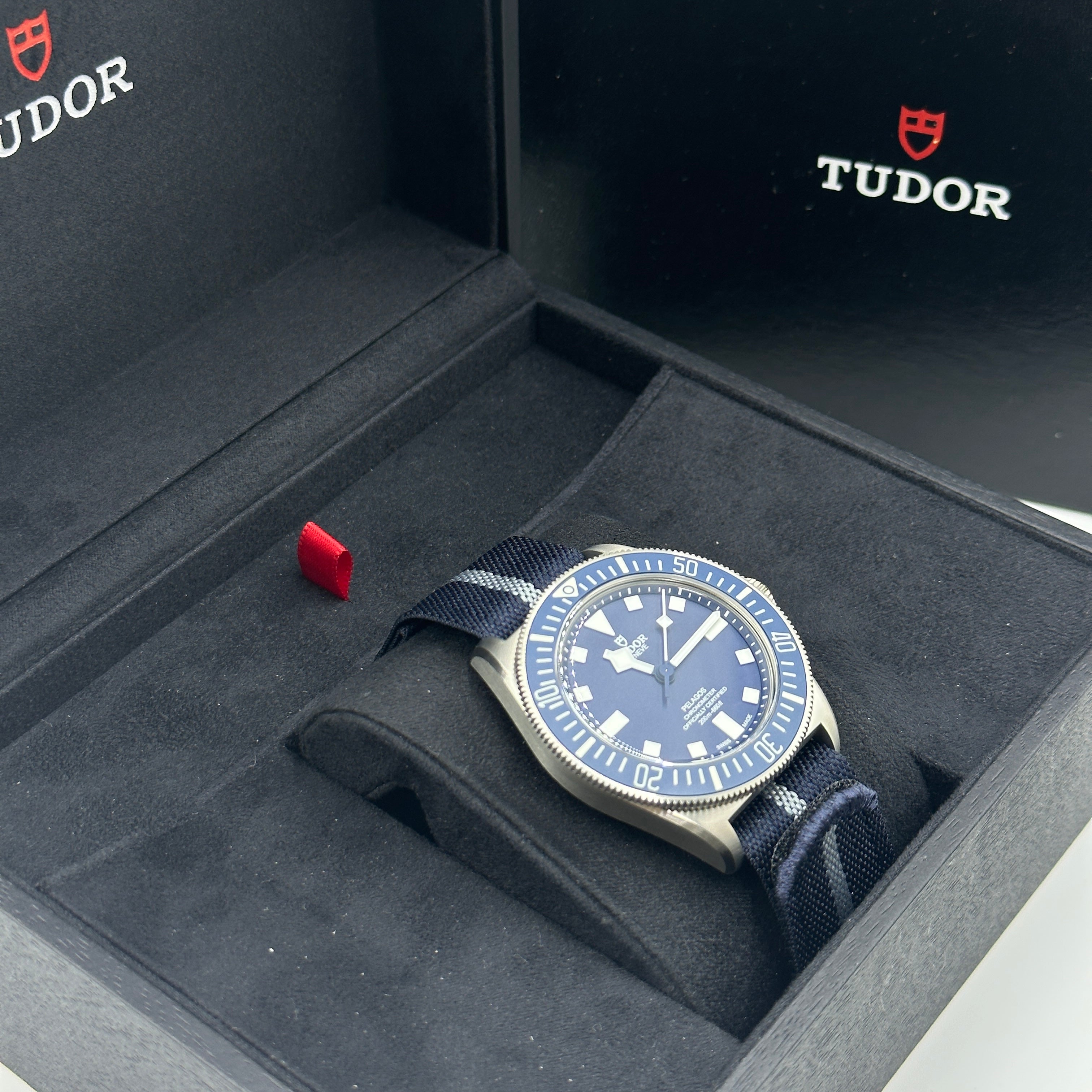 Tudor Pelagos FXD 42mm 25707B/24 Blue Fabric 2024
