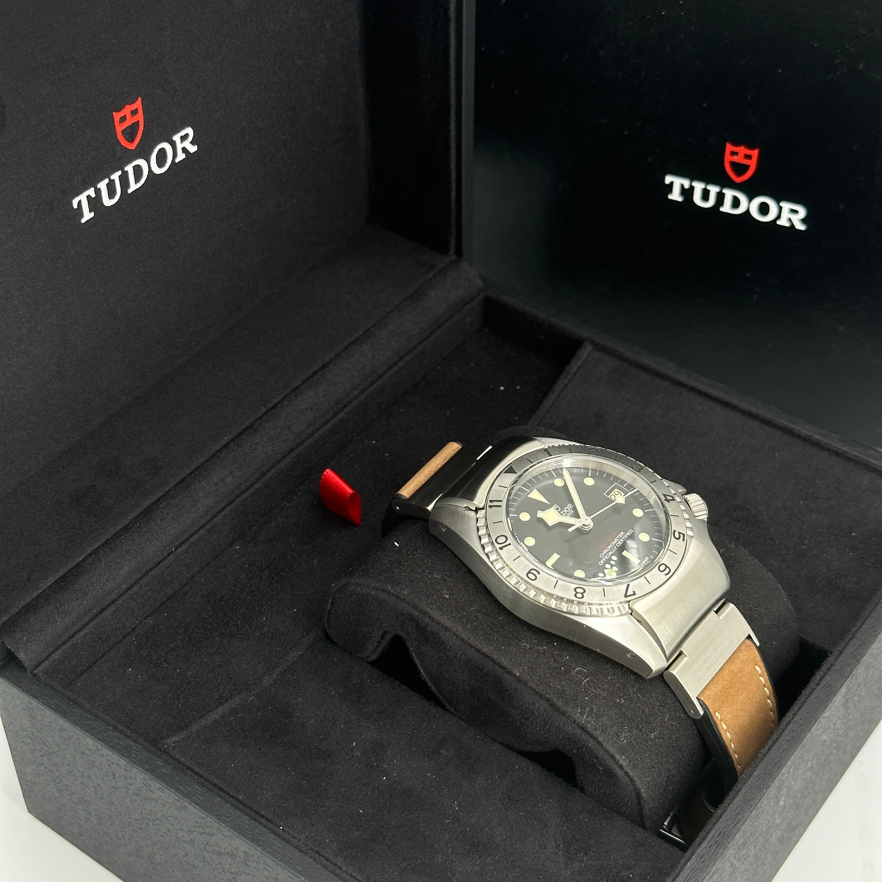 Tudor Black Bay P01 42mm 70150-0001 Black Leather 2024