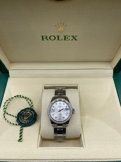Rolex Lady-Datejust 279384G Silver Star Oyster 2024