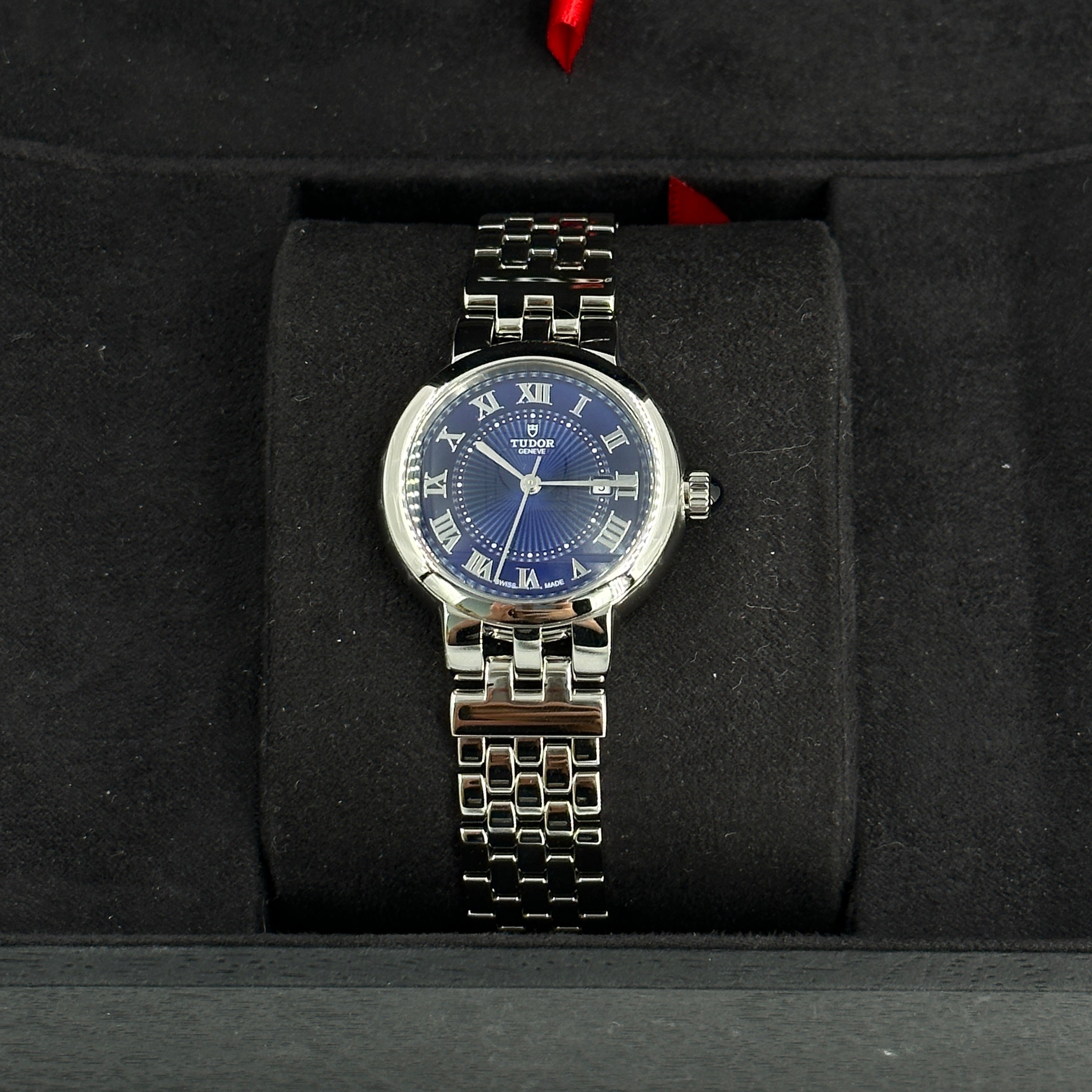 Tudor Clair de Rose 30mm 35500-0009 Blue Roman 2024