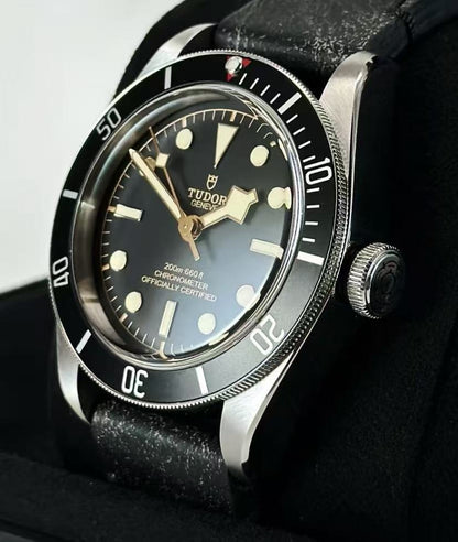 Tudor Black Bay 41mm 79230N-0008 Black Leather 2024 HWN