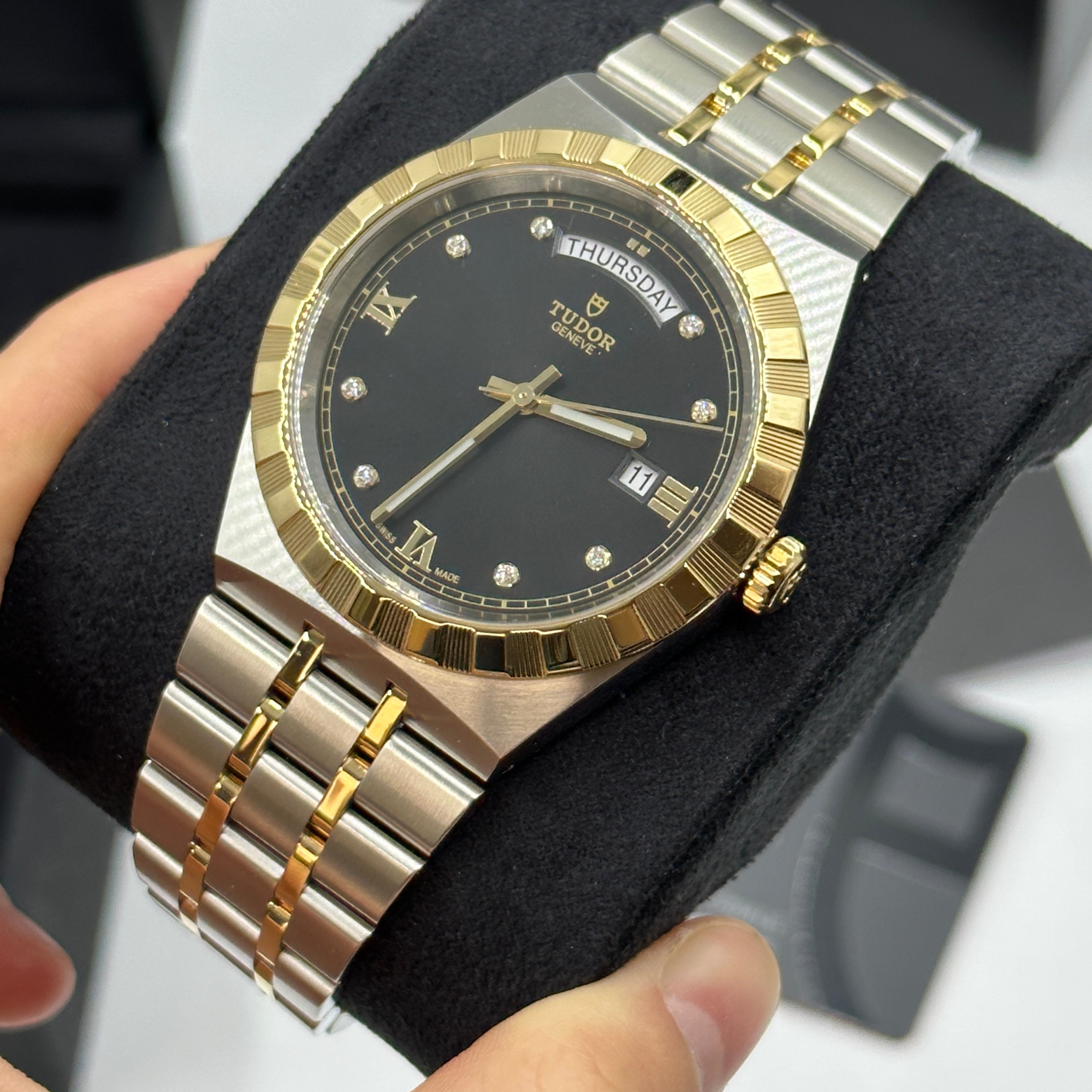 Tudor Tudor Royal 41mm 28603-0005 Black Diamonds 2023