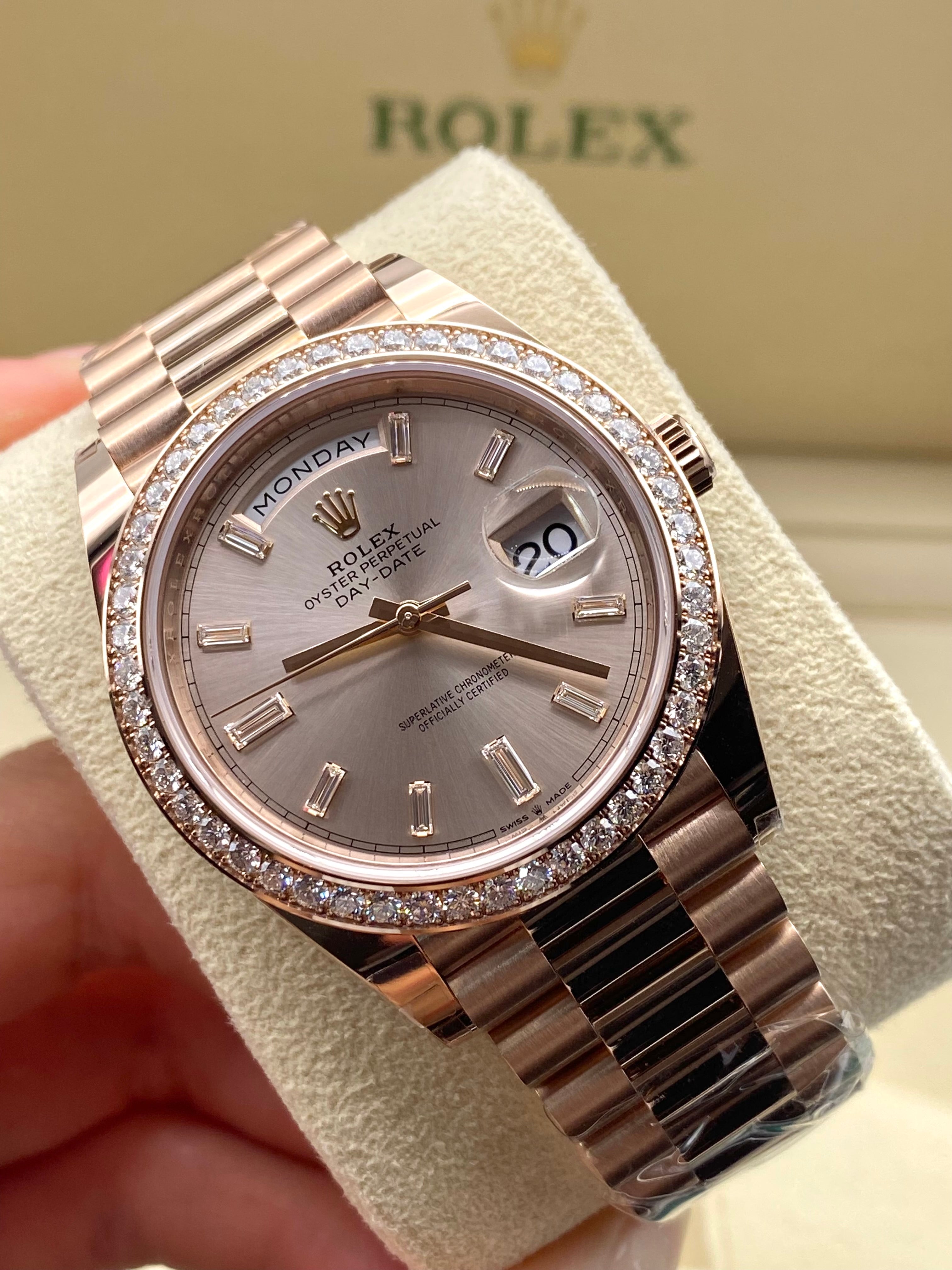 Rolex Day-Date 40 40mm 228345Rbr A Sundust 2021