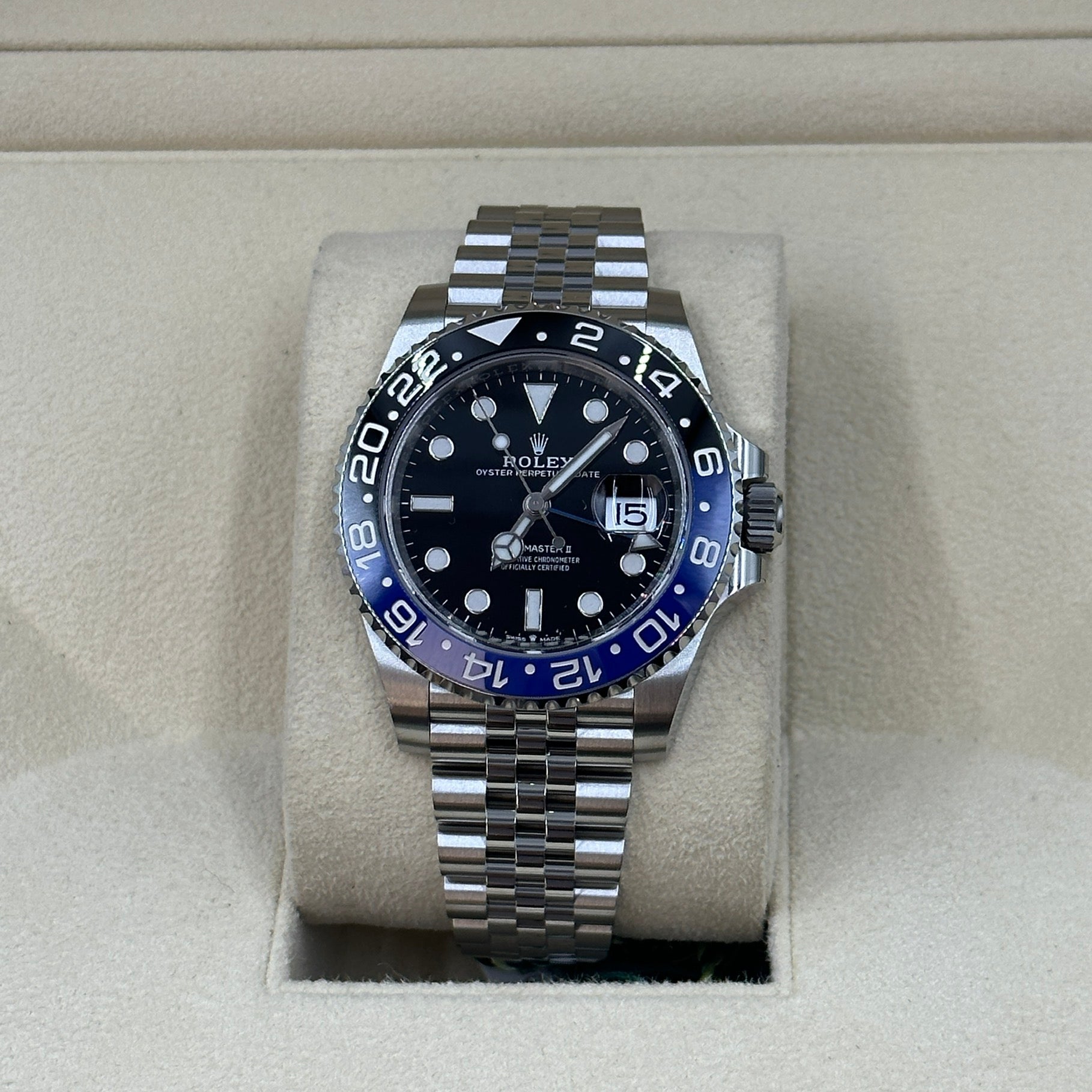 Rolex GMT-Master II 40mm 126710Blnr Jubilee 2024