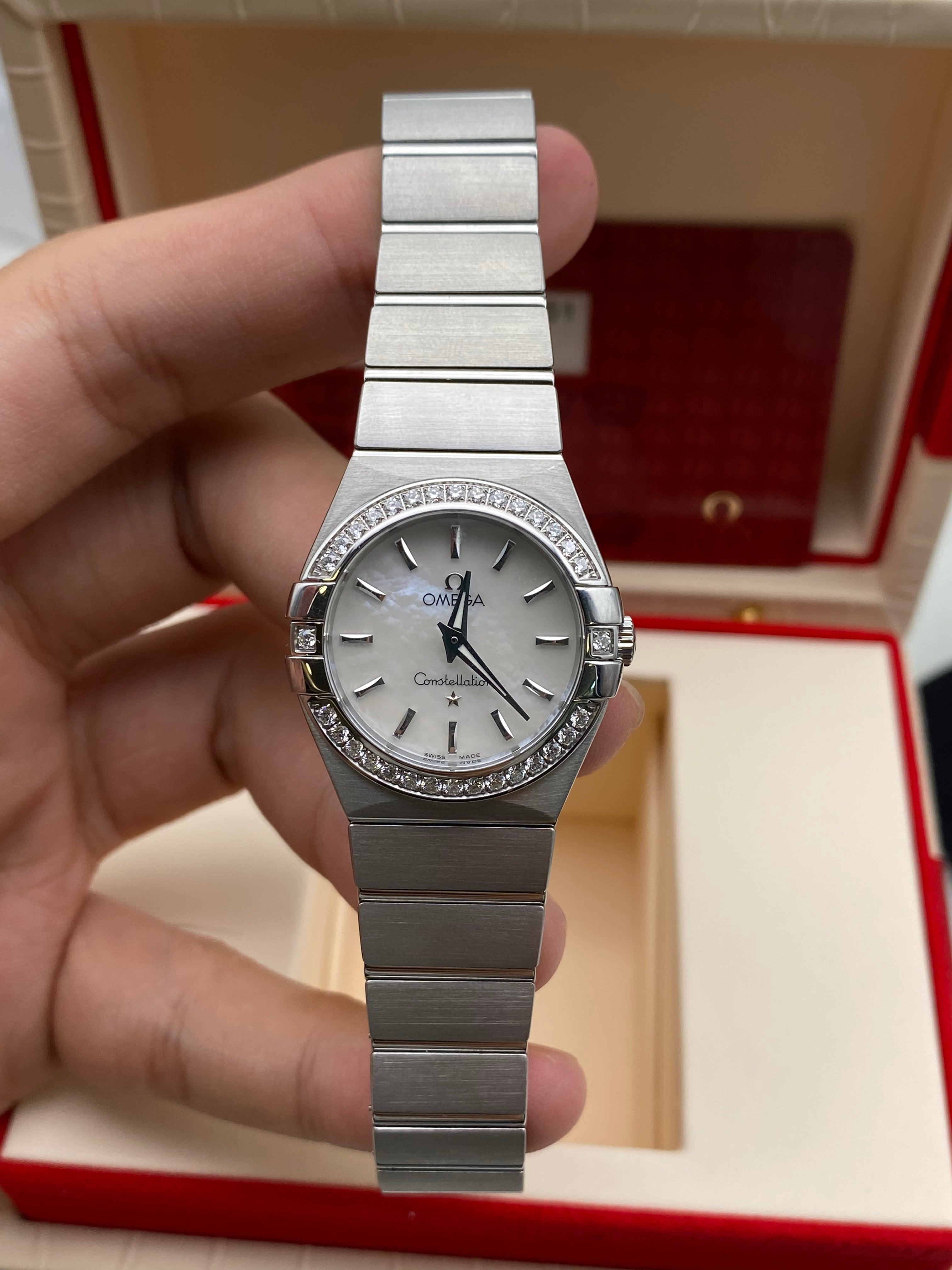 Omega Constellation 27mm 123.15.27.60.05.001 2025