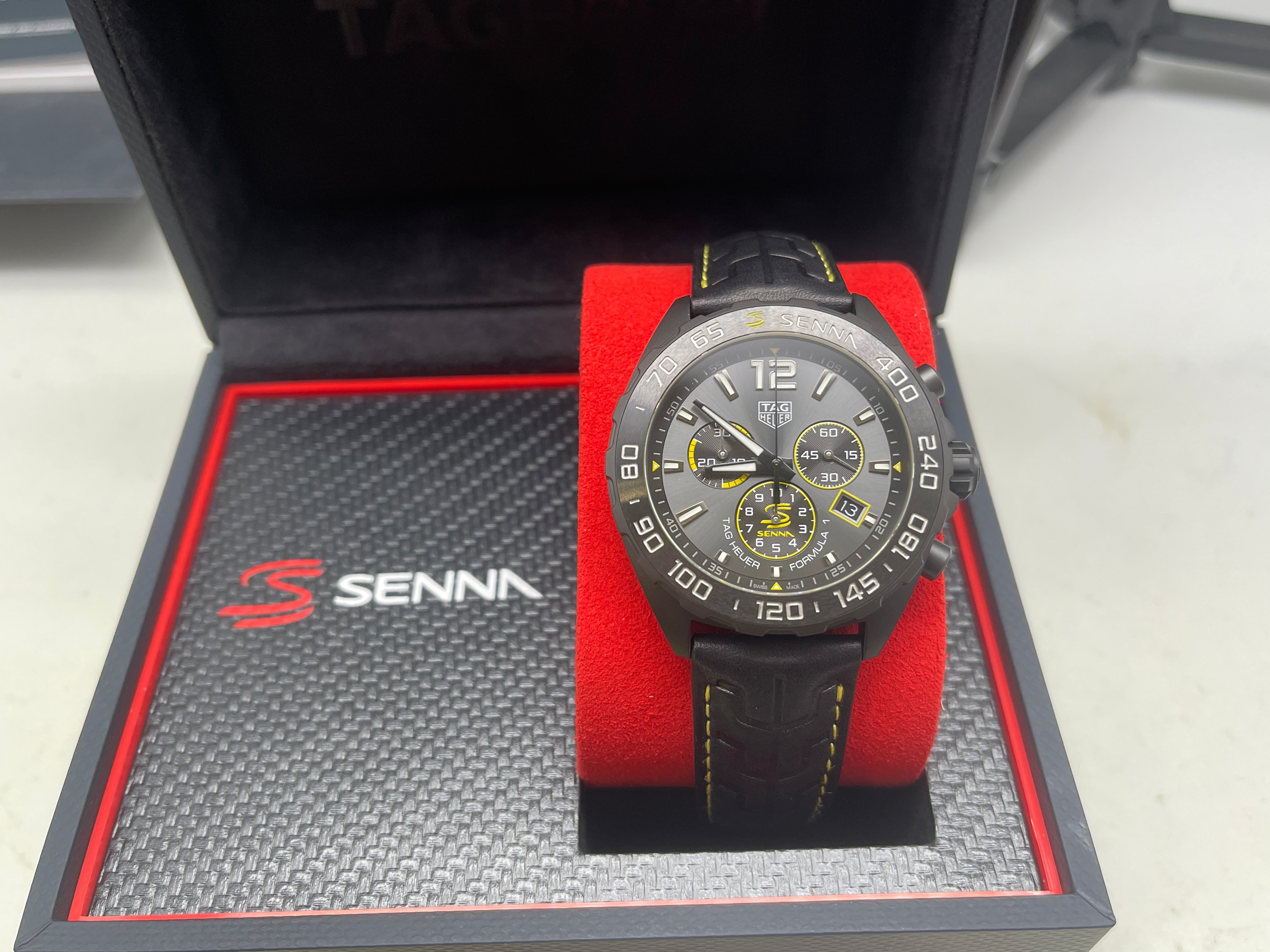 TAG Heuer Formula 1 Chronograph x Senna 43mm CAZ101AJ.FC6487 2025