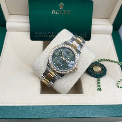 Rolex Datejust 31 278383RBR Green Flower Oyster 2023