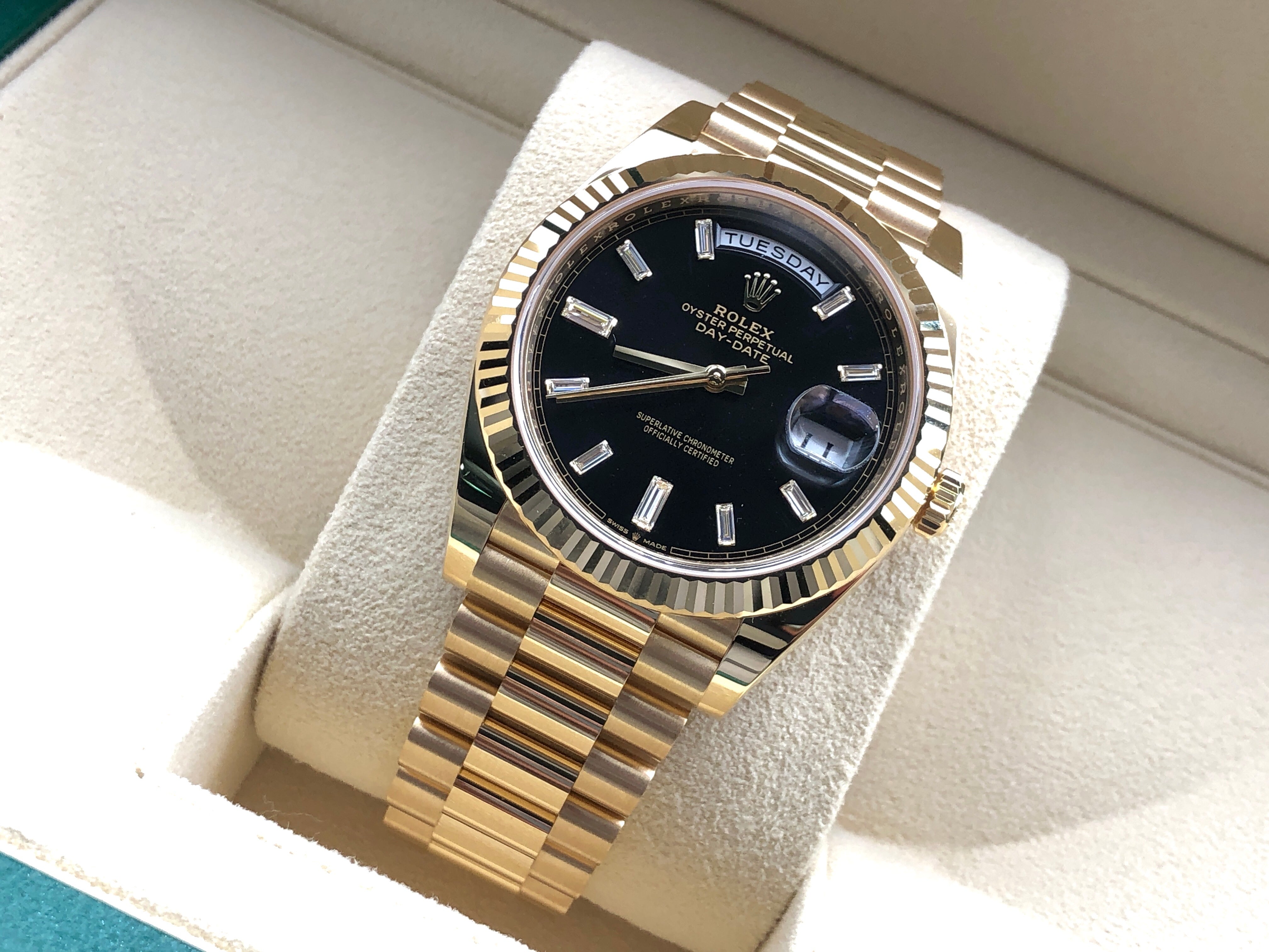 Rolex Day-Date 40 40mm 228238A Black 2020