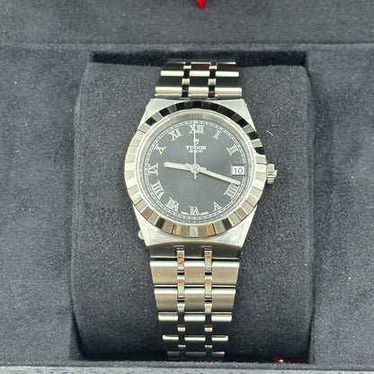 Tudor Tudor Royal 34mm 28400-0003 Black Roman Steel 2022
